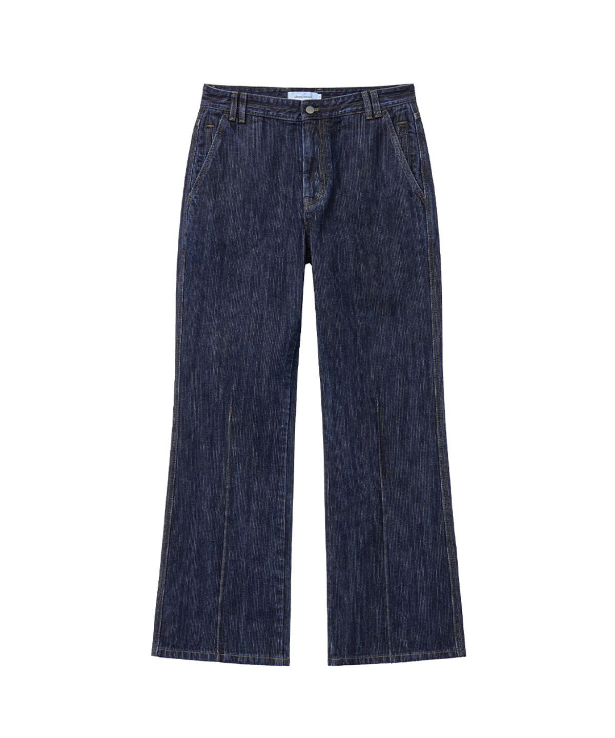 미세키서울 맨(MISEKISEOUL MEN) Pleats pocket flare jeans DARK NAVY