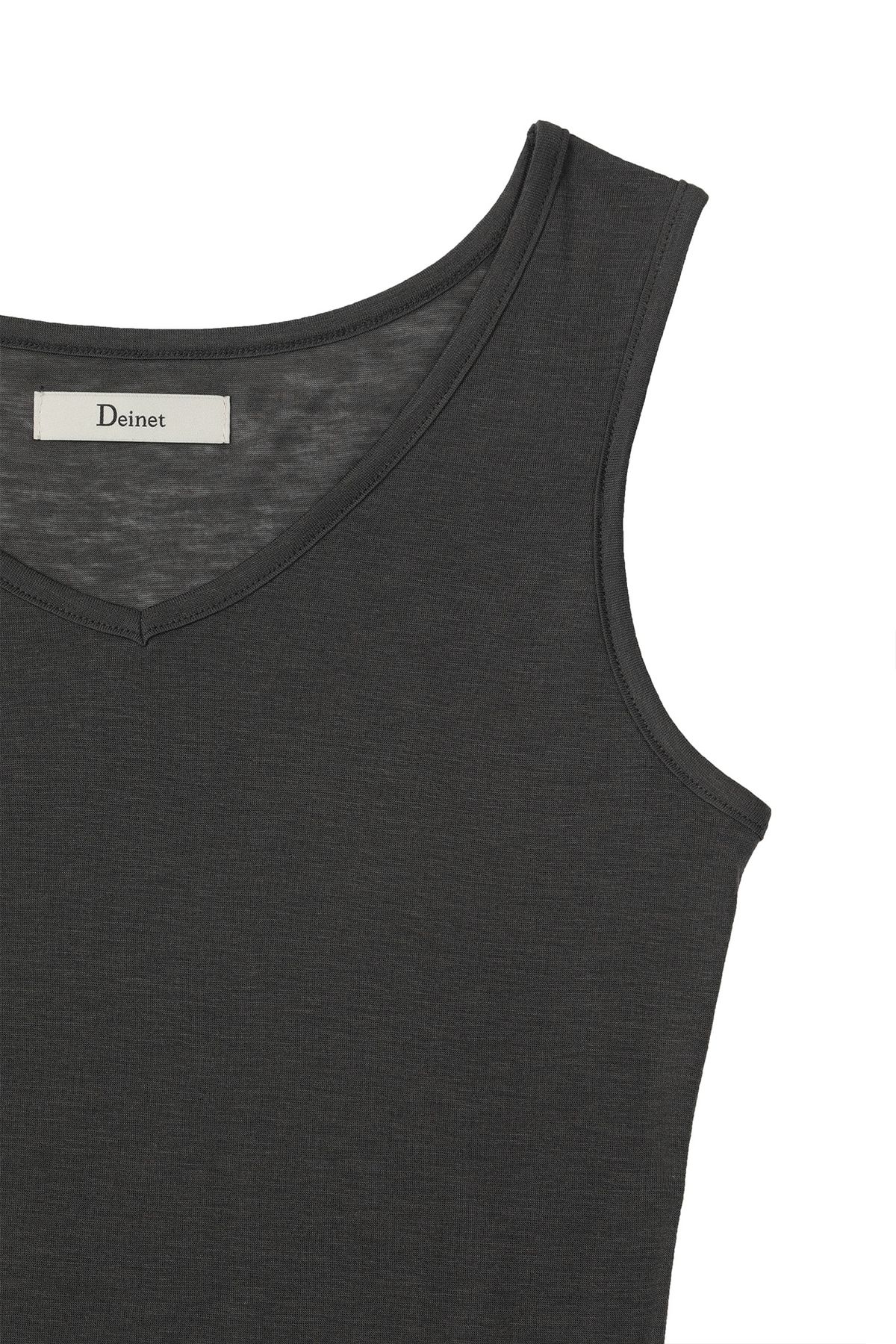 다이닛(DEINET) IST KULTUR SLEEVELESS IN CHARCOAL