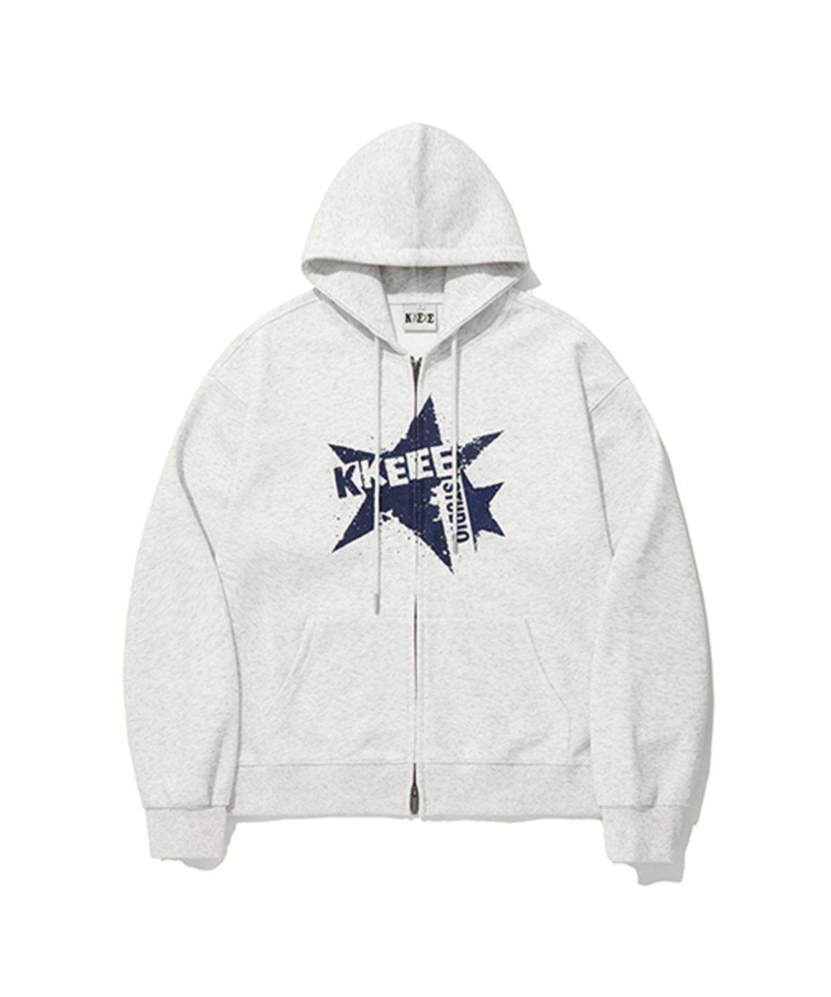 케이케이이이이(KKEEE) 더블 스타 투웨이 후드집업(3color)