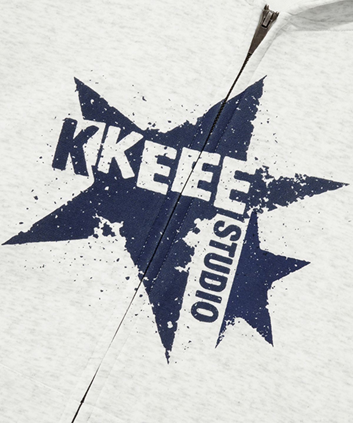 케이케이이이이(KKEEE) 더블 스타 투웨이 후드집업(3color)