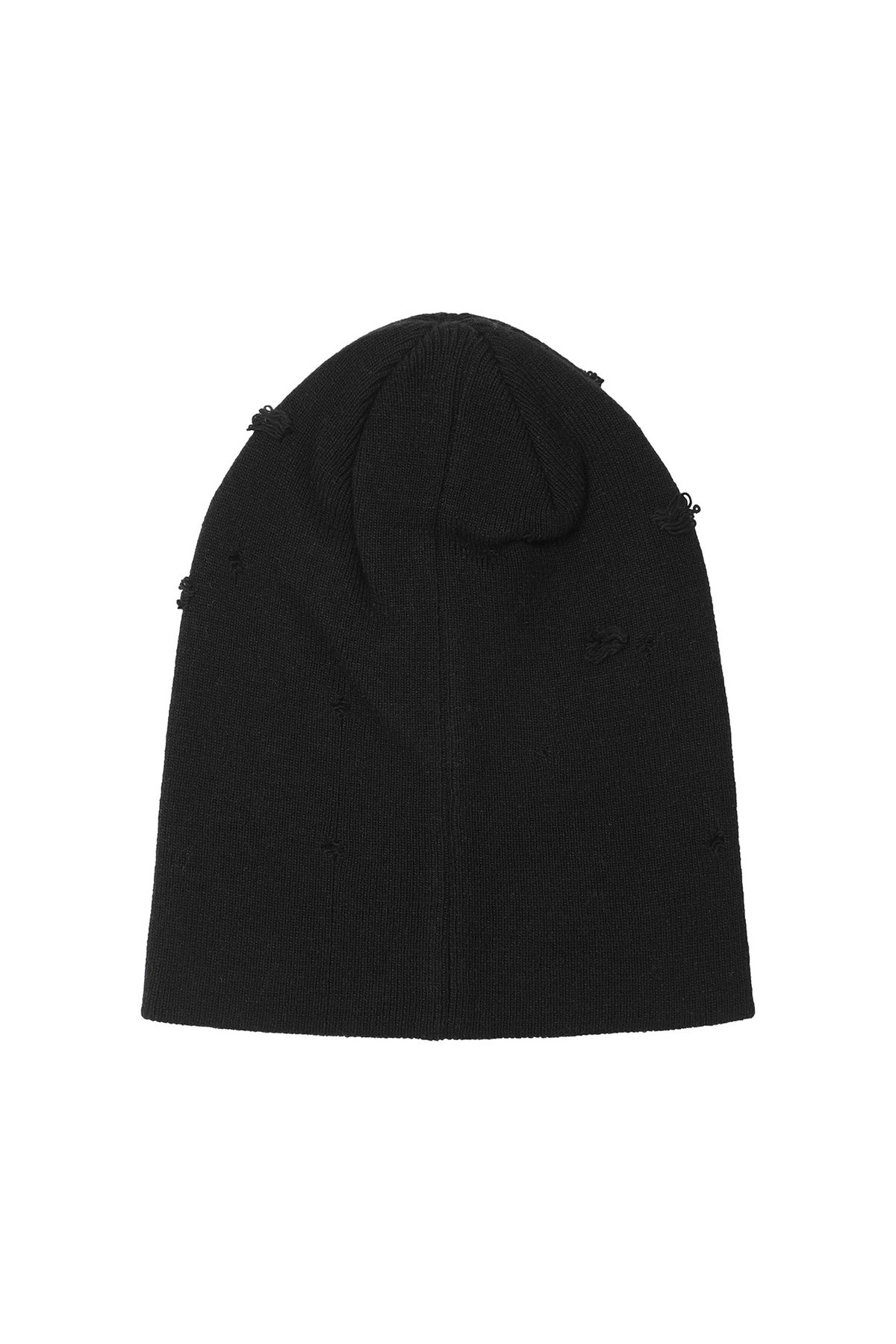 다이닛(DEINET) VINTAGE BUTTON BEANIE IN BLACK