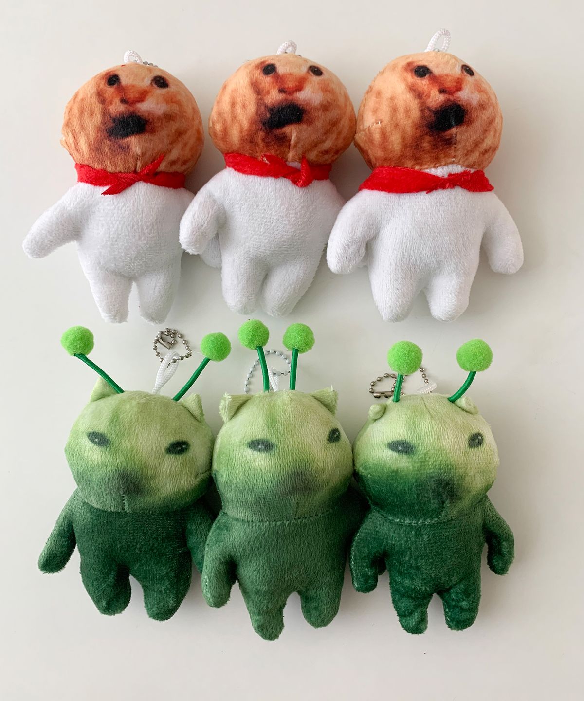 데데리트(DEDERIT) 데데리트 귀여운 동물 고양이 외계인 초록외계인냥 슈퍼맨냥 와이어 관절 인형 키링 웃긴 재밌는 생일 친구 커플 선물