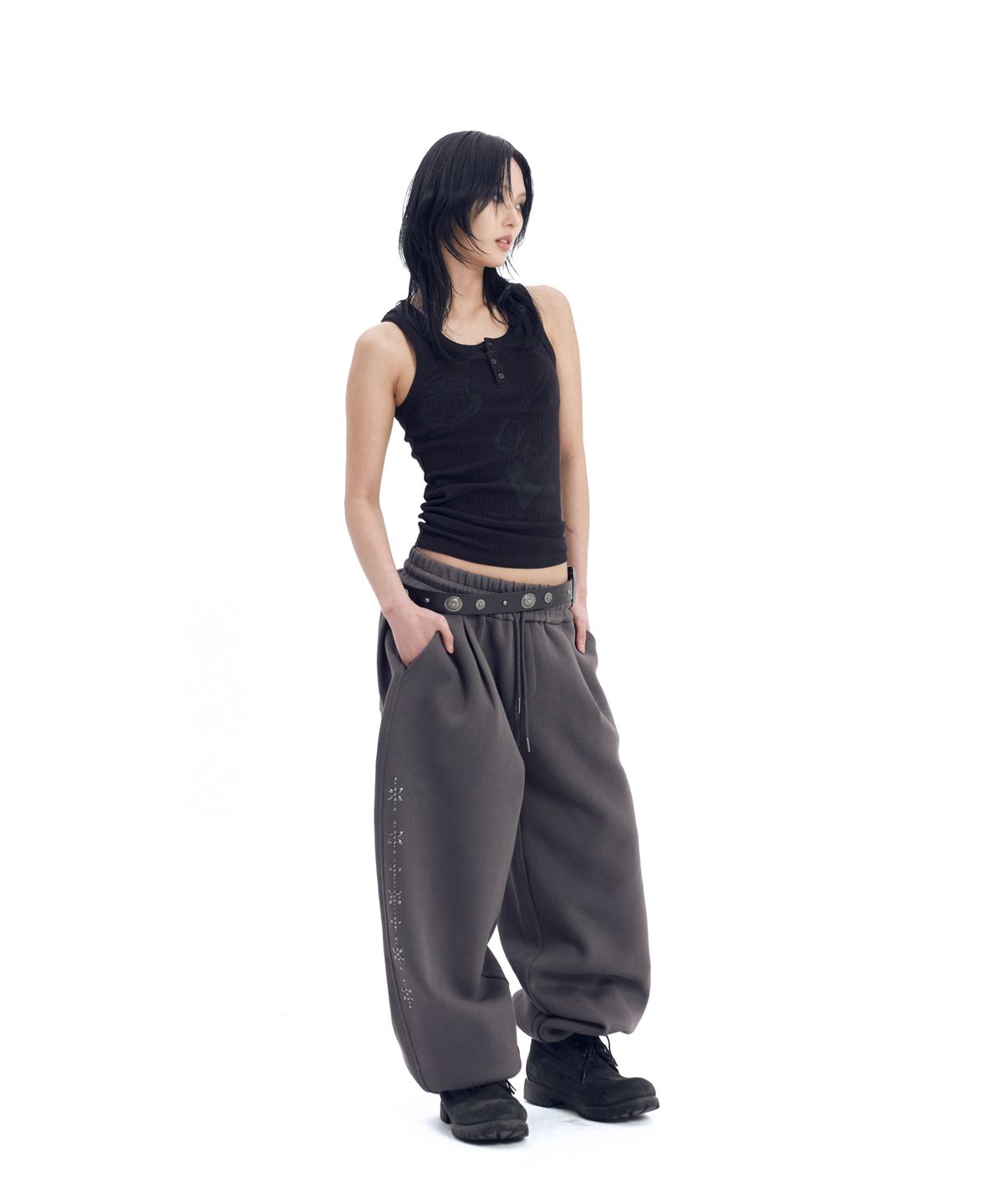 아캄(AAKAM) Pistol Sleeveless (Black)