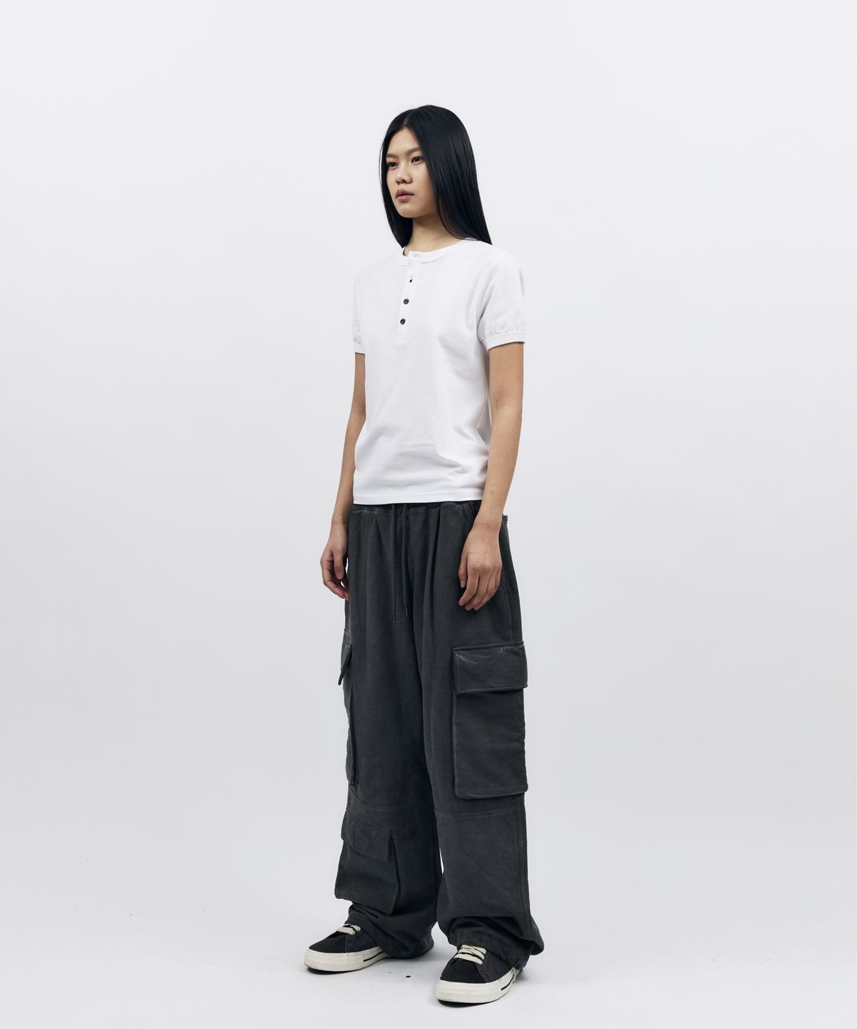 아캄(AAKAM) Boots Ringer Top (White)