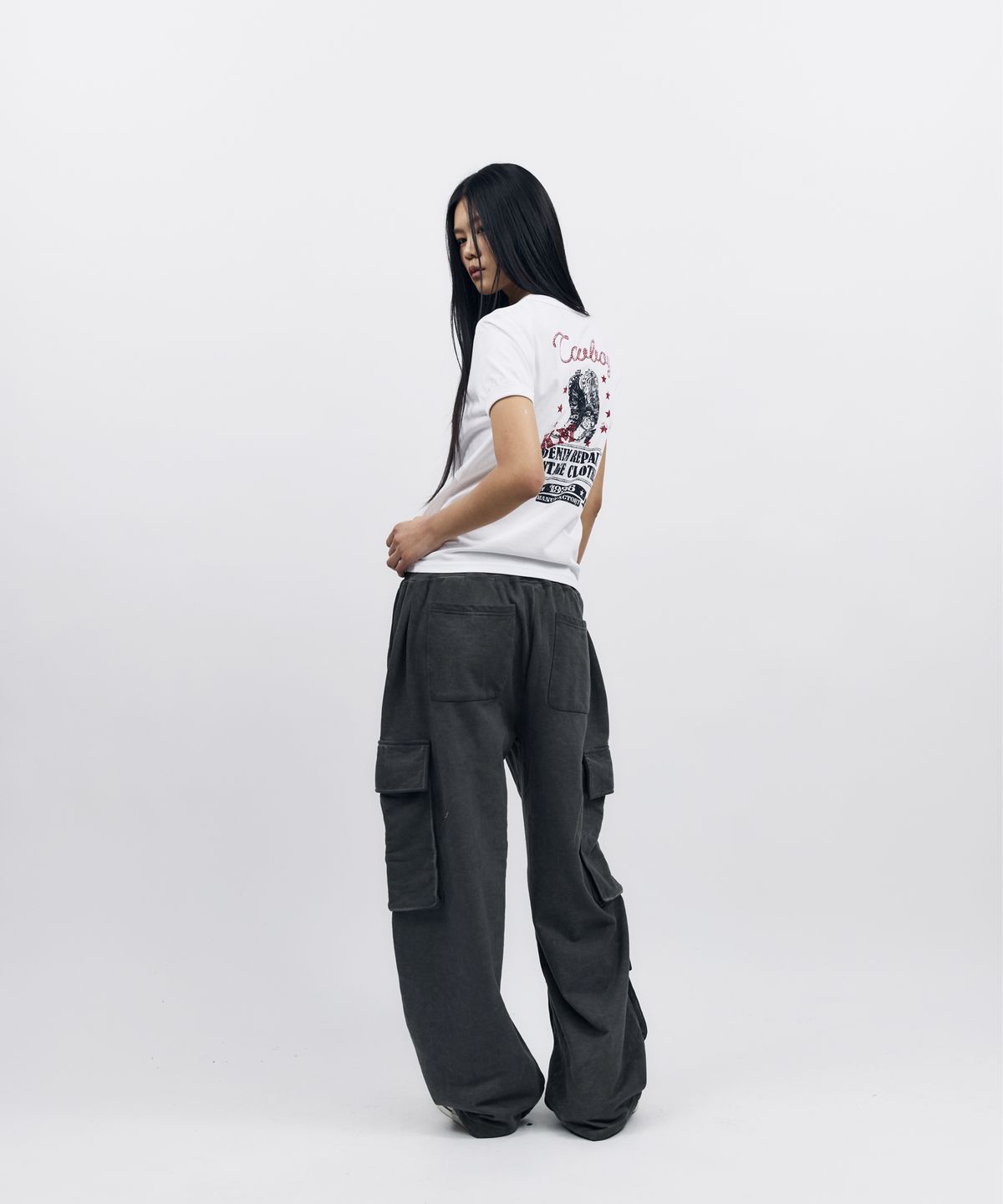 아캄(AAKAM) Boots Ringer Top (White)