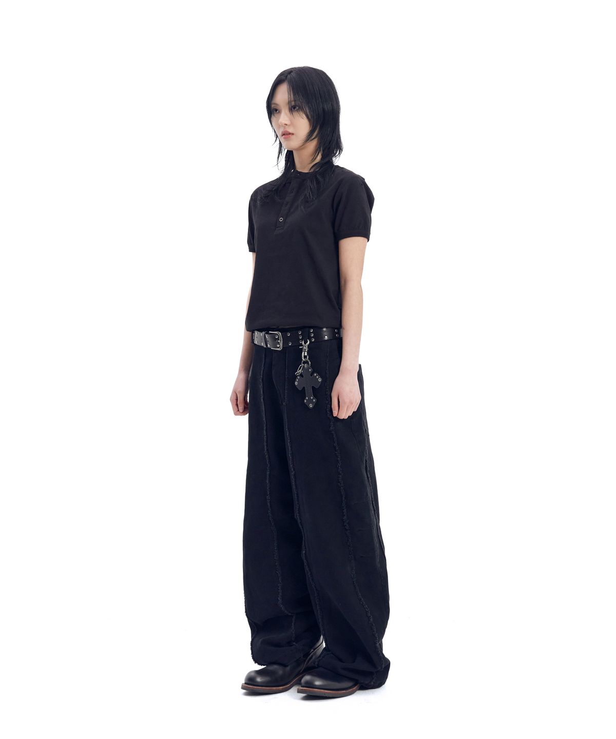 아캄(AAKAM) Boots Ringer Top (Black)