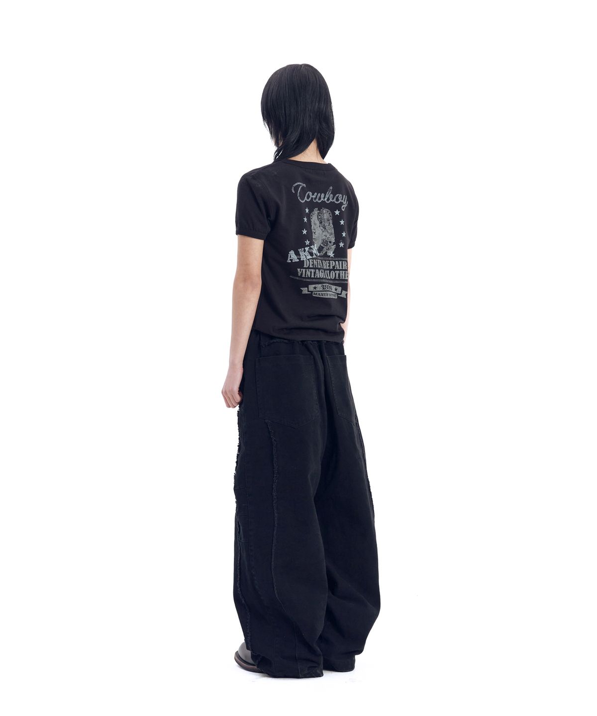 아캄(AAKAM) Boots Ringer Top (Black)