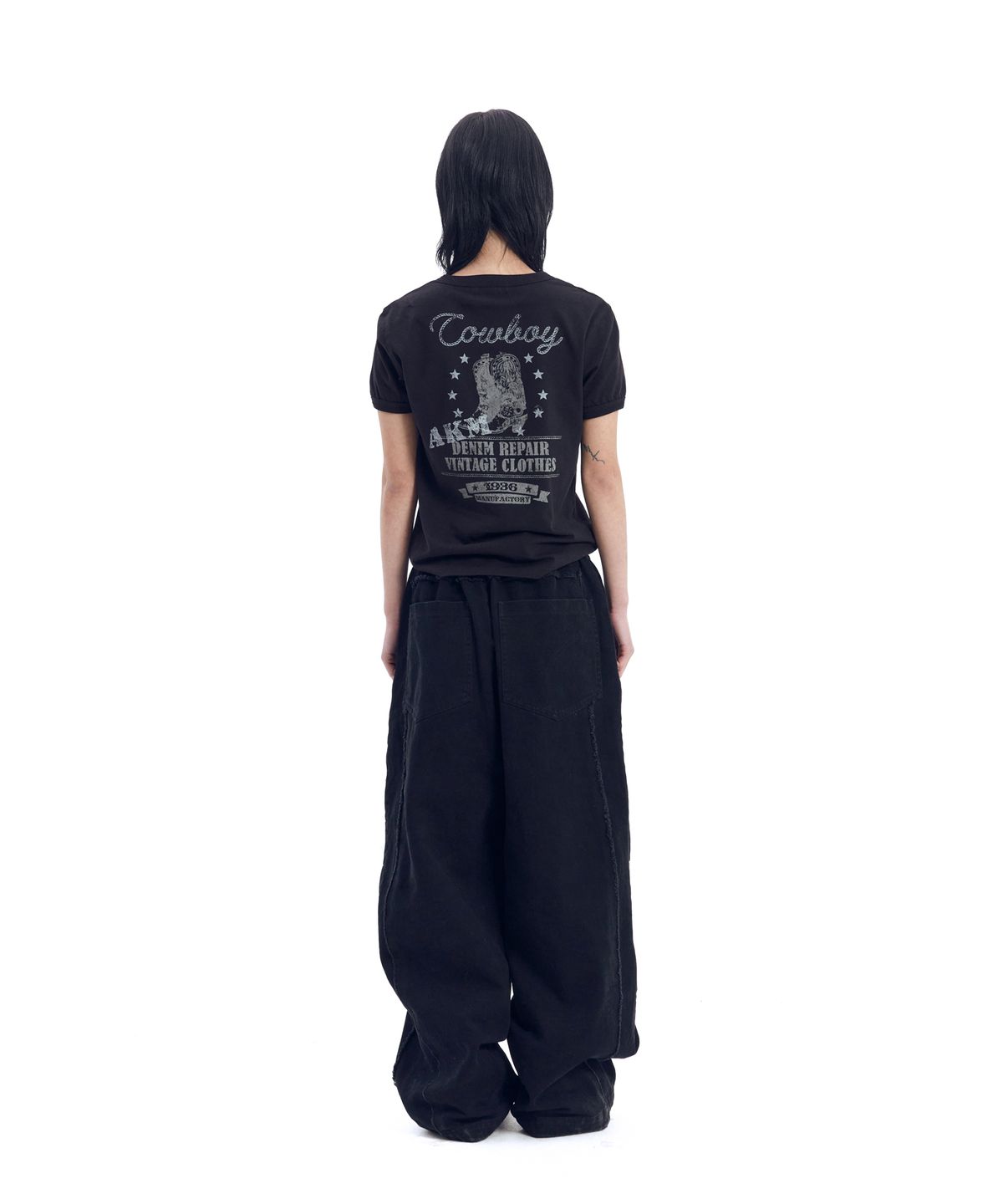 아캄(AAKAM) Boots Ringer Top (Black)