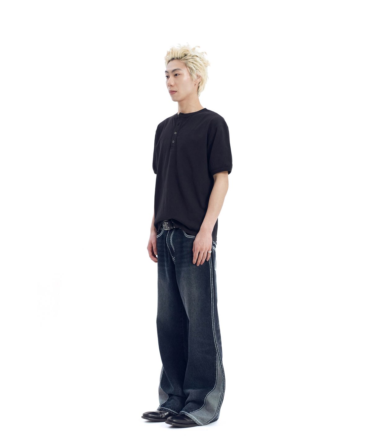 아캄(AAKAM) Boots Ringer Top (Black)