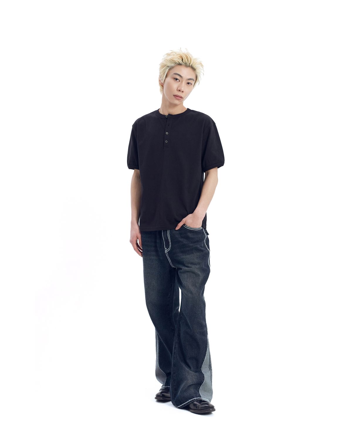 아캄(AAKAM) Boots Ringer Top (Black)