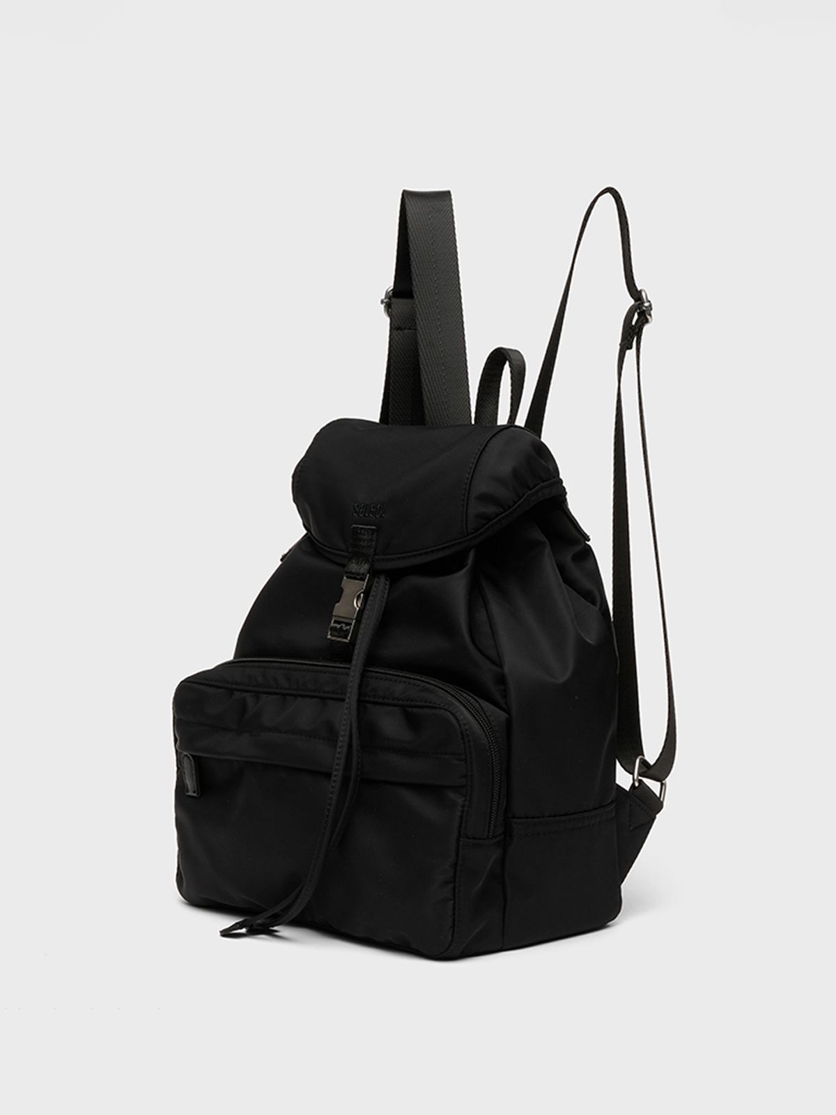 샐볼(SALBOL) SLICK SMALL BACKPACK [BLACK]