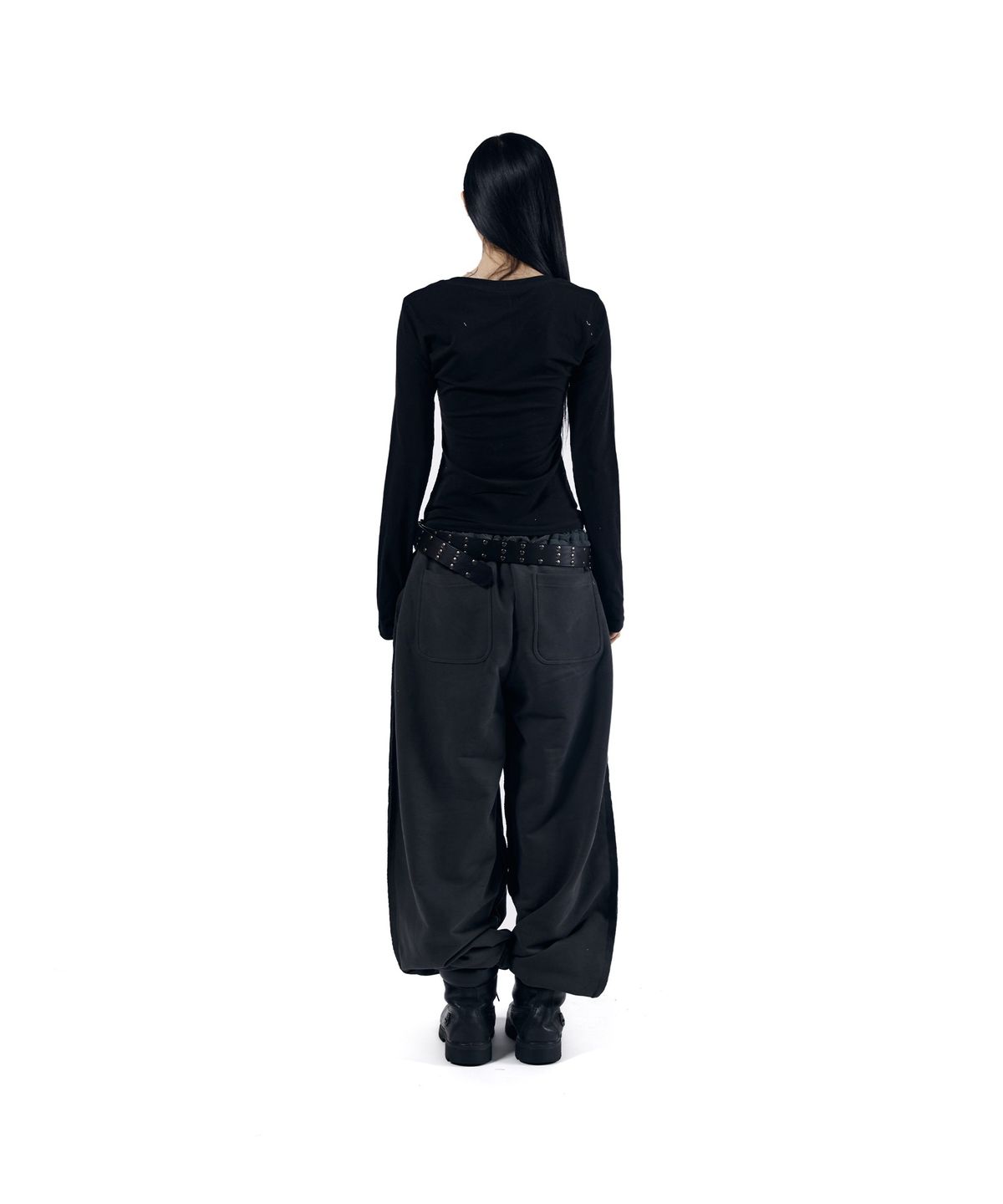 아캄(AAKAM) Cross Paper Long Sleeve (Black)