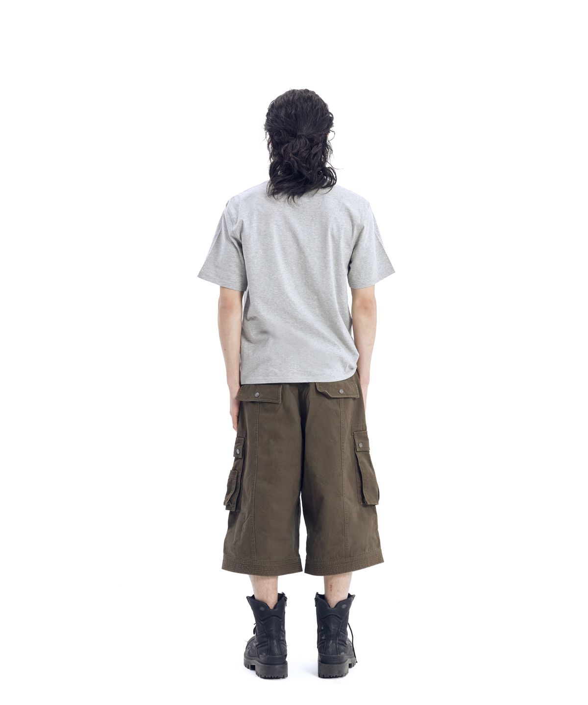 아캄(AAKAM) Annie Half Top (Gray)