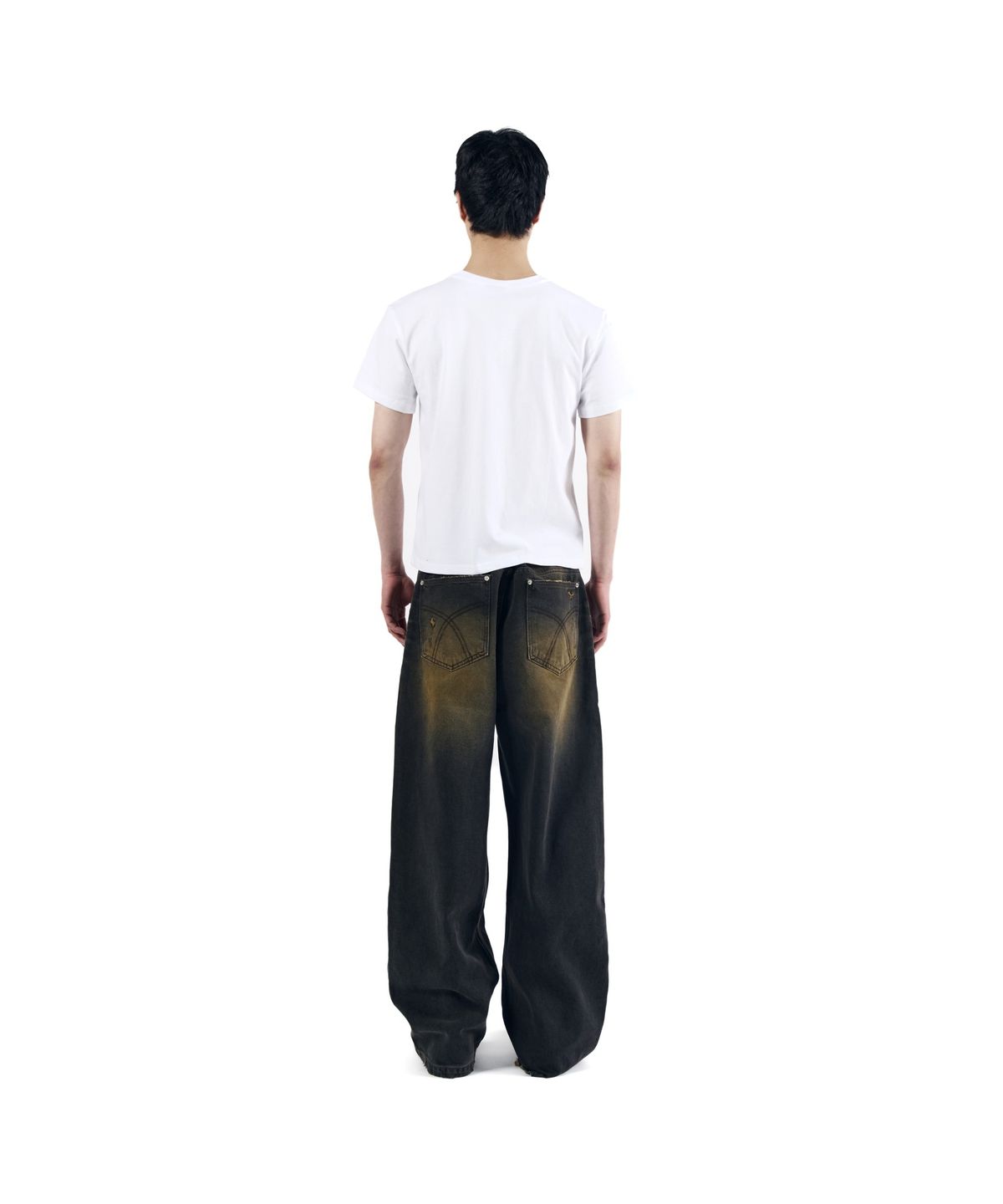 아캄(AAKAM) Western Horse Half Top (White)