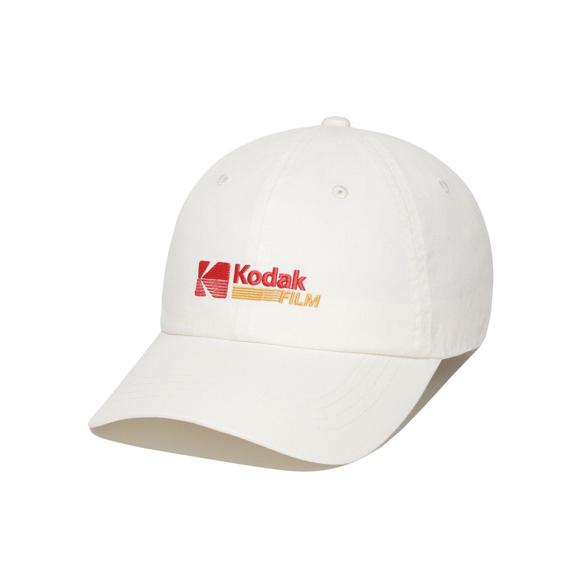 코닥(KODAK) 릴렉스핏 필름로고 볼캡 IVORY