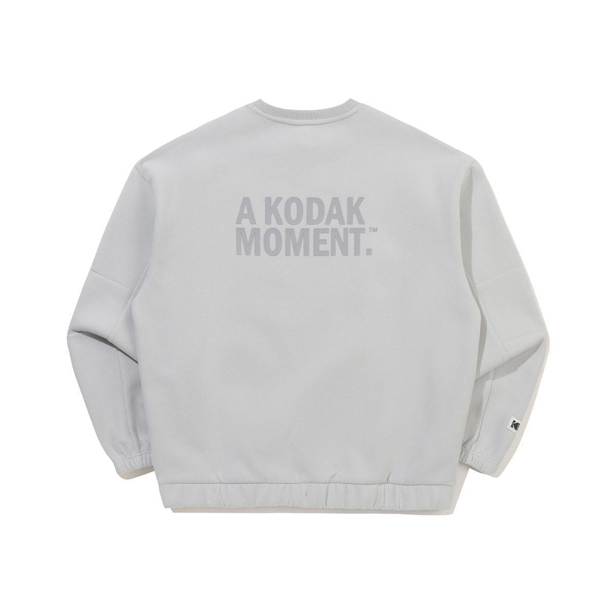 코닥(KODAK) 멜로우 오버핏 맨투맨 LIGHT GREY