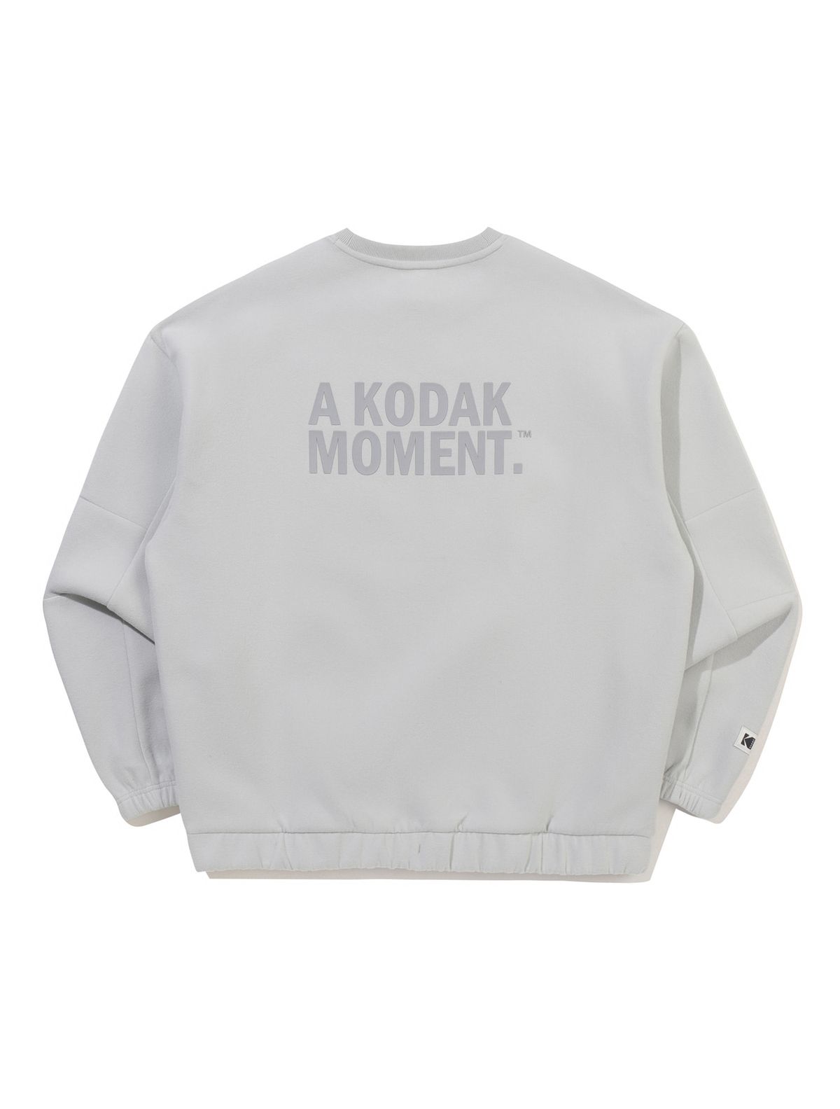 코닥(KODAK) 멜로우 오버핏 맨투맨 LIGHT GREY