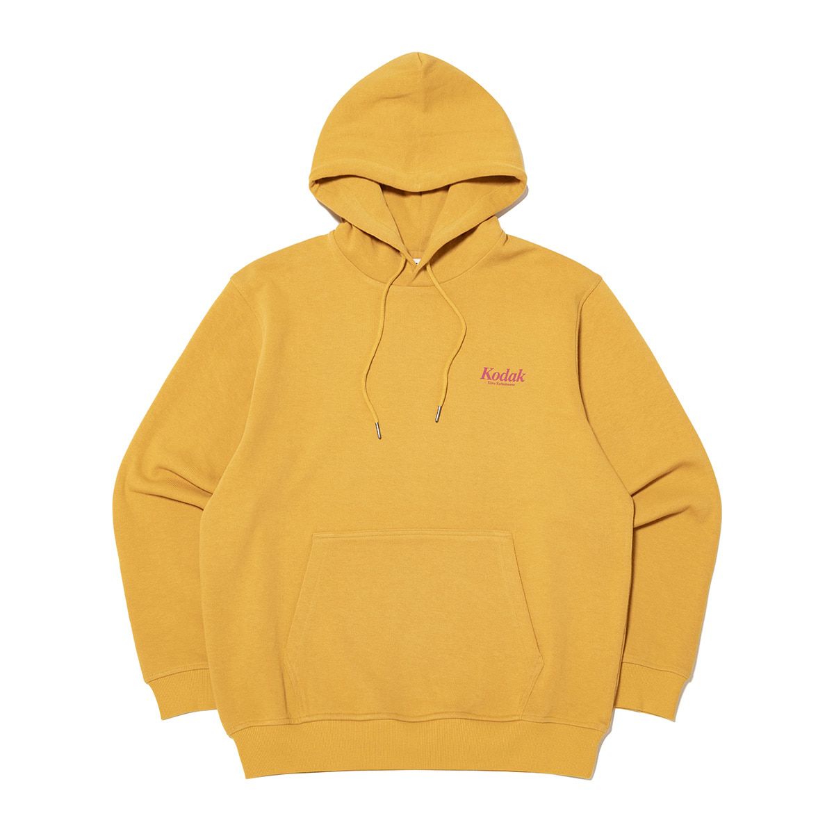 코닥(KODAK) 씨너리 그래픽 후드 티셔츠 YELLOW