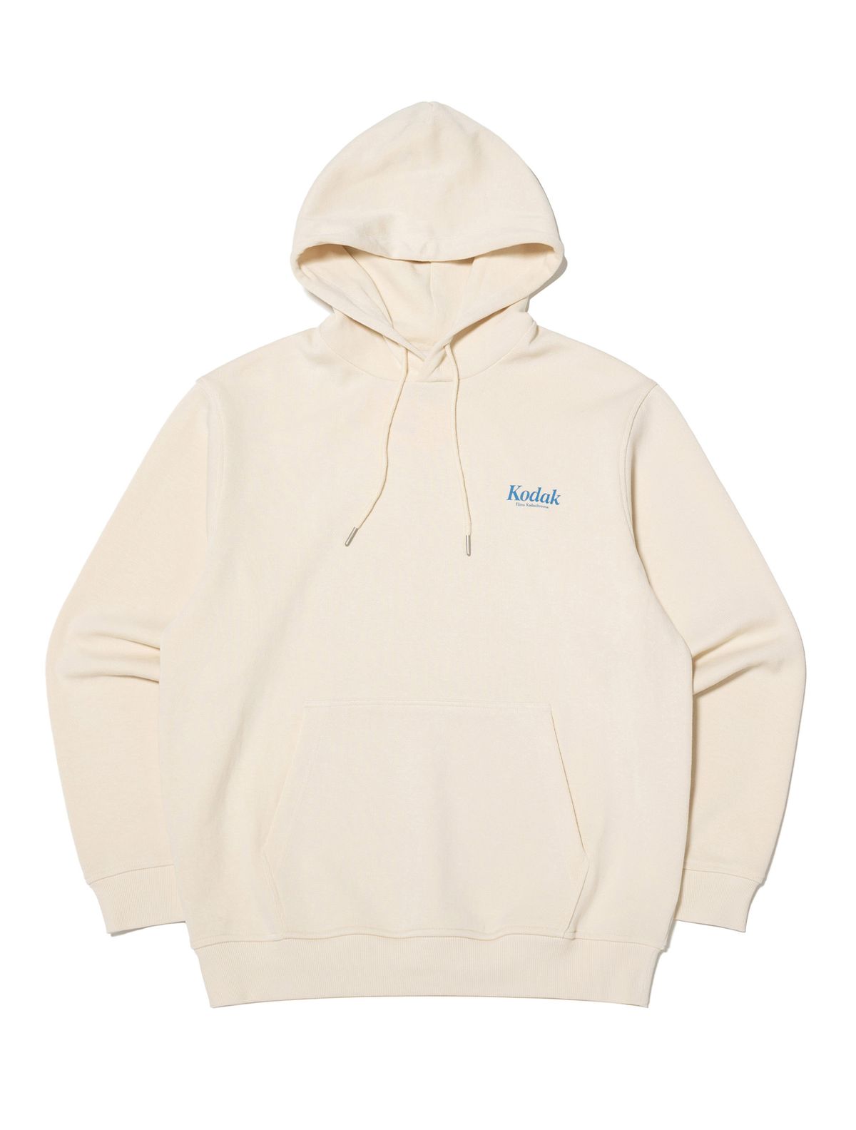 코닥(KODAK) 씨너리 그래픽 후드 티셔츠 IVORY