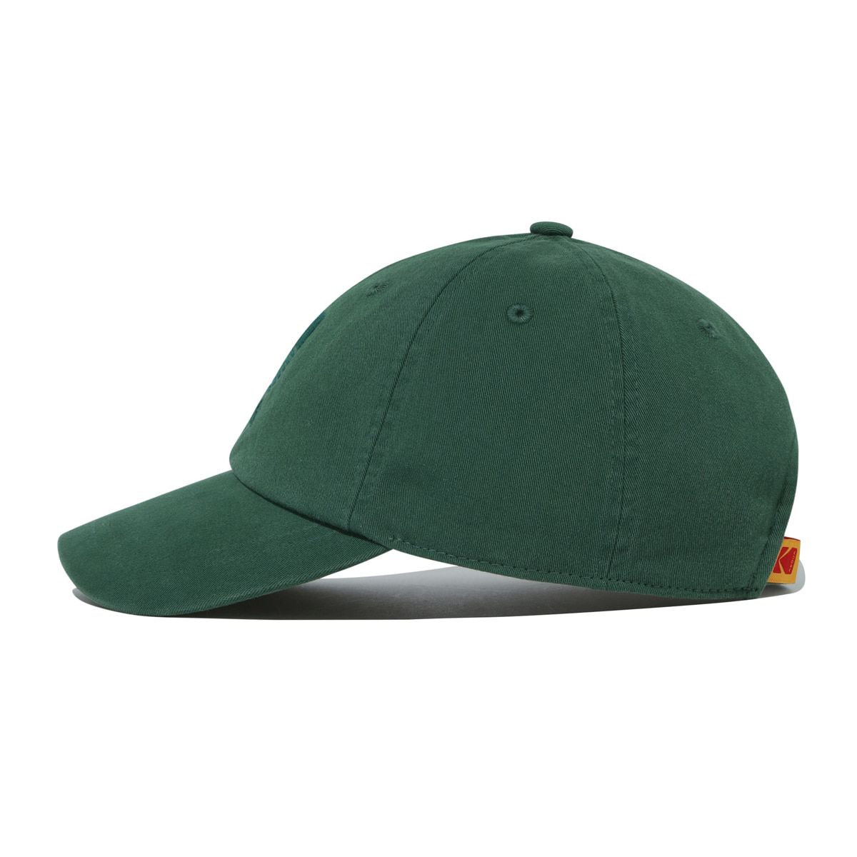 코닥(KODAK) 릴렉스핏 톤온톤 로고 자수 볼캡 GREEN