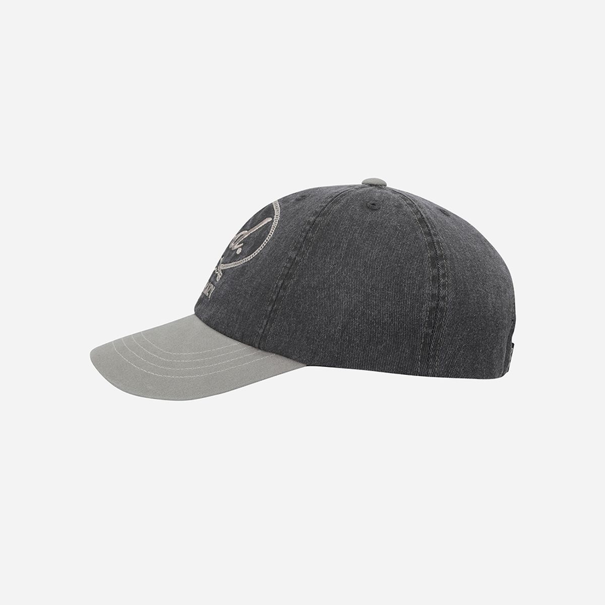 디오디(DOD) 워크코튼 배색캡(CHARCOAL GREY)