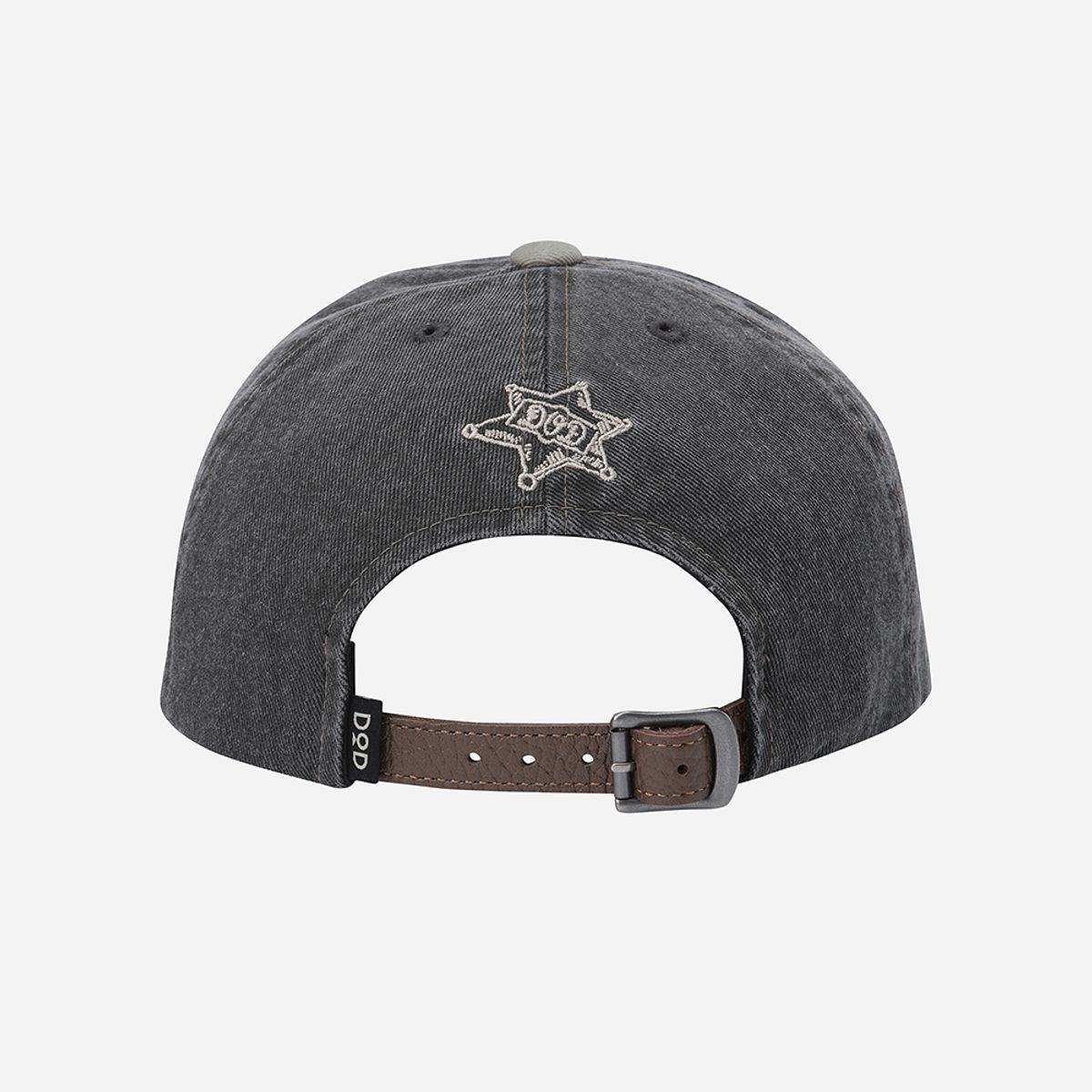 디오디(DOD) 워크코튼 배색캡(CHARCOAL GREY)