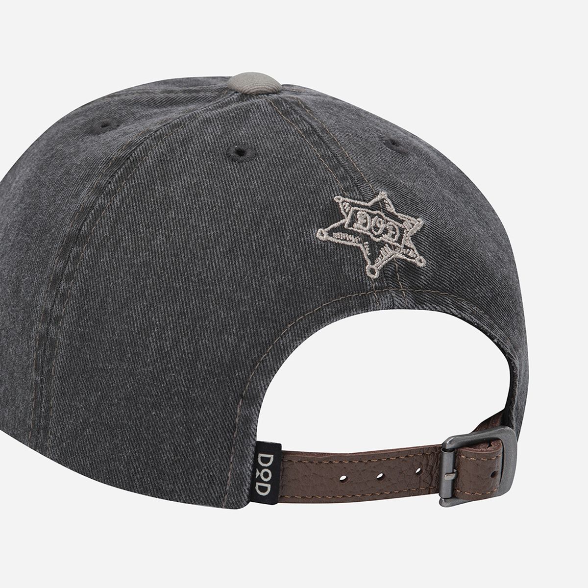 디오디(DOD) 워크코튼 배색캡(CHARCOAL GREY)