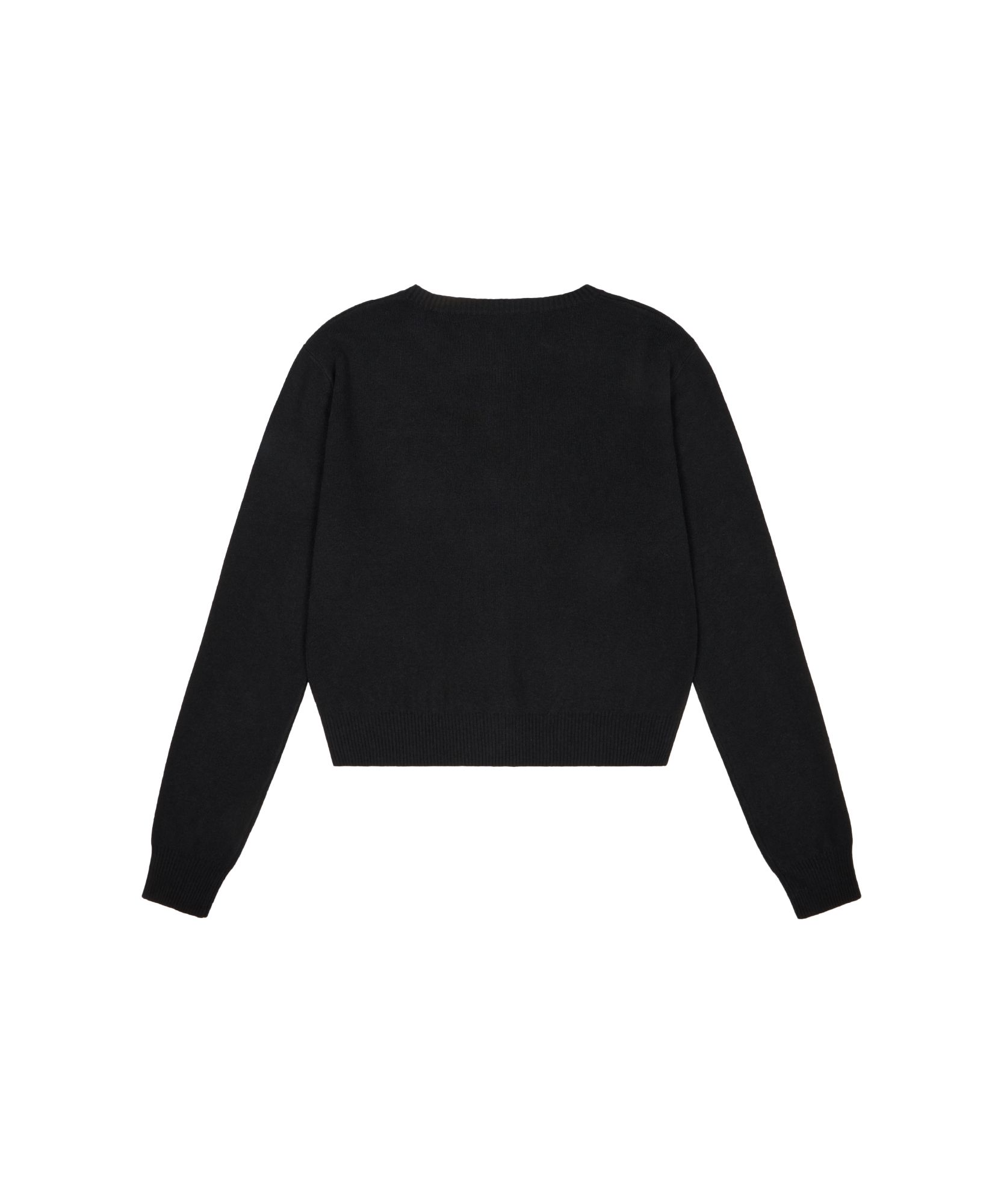 MUSINSA公式 | AAKAM Granny Moddable Cardigan (Black)