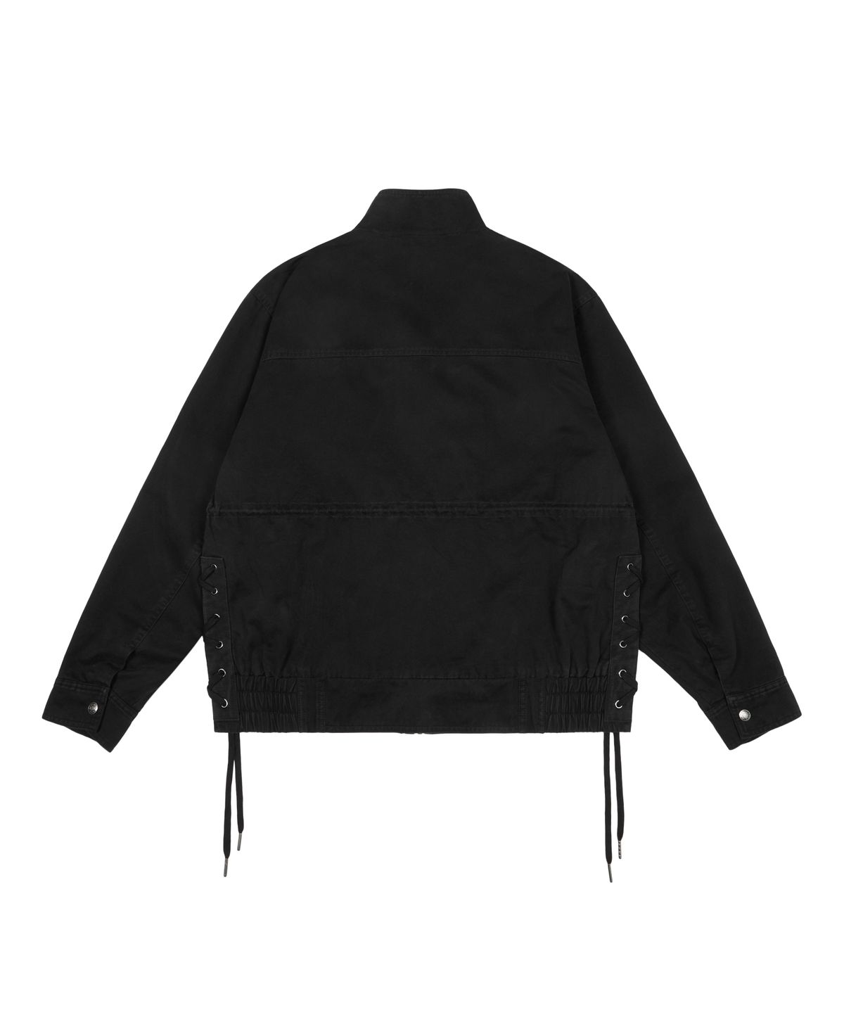 아캄(AAKAM) Nova Drawstring Field Jacket (Black)