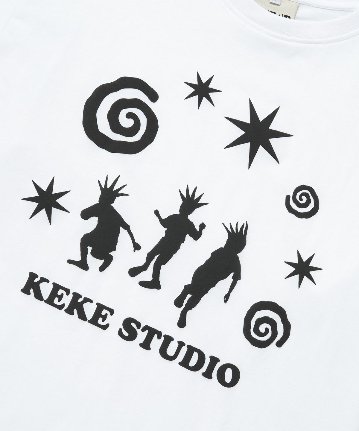 케이케이이이이(KKEEE) 댄스 파티 오버핏 반팔티(2color)