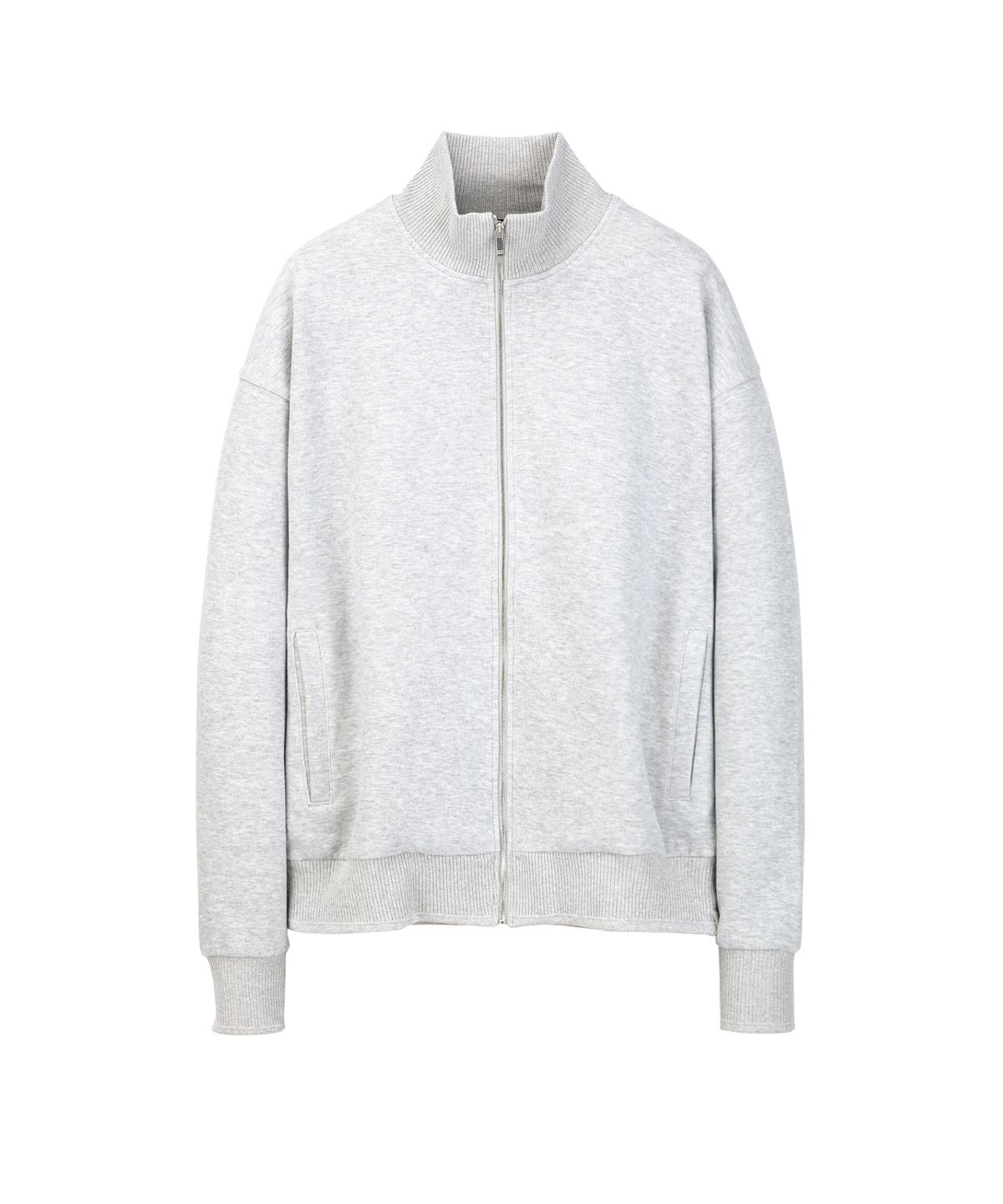 질스튜어트뉴욕 맨(JILLSTUART NEWYORK MEN) [NEW YORK SWEAT] UrbanShell 트랙집업 - 라이트그레이(JNTS6A811G1)