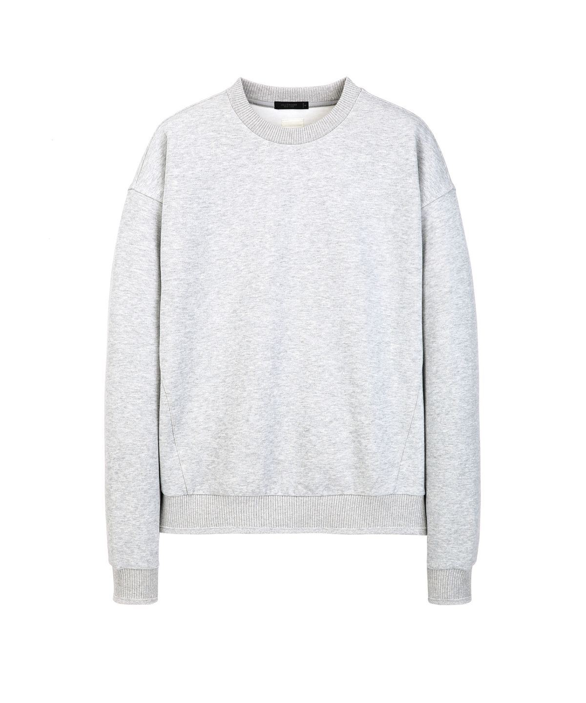 질스튜어트뉴욕 맨(JILLSTUART NEWYORK MEN) [NEW YORK SWEAT] UrbanShell 맨투맨 - 라이트그레이(JNTS6A814G1)