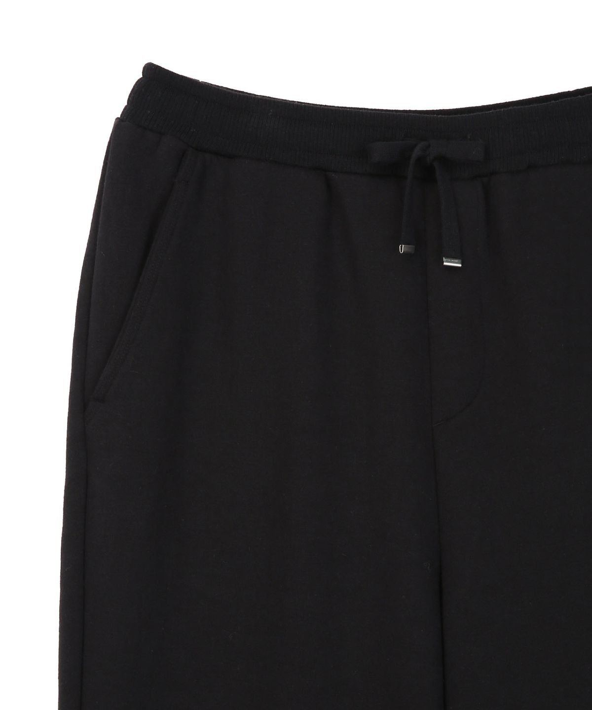질스튜어트뉴욕 맨(JILLSTUART NEWYORK MEN) [NEW YORK SWEAT] UrbanShell 와이드핏 조거팬츠 - 블랙(JNPA6A801BK)