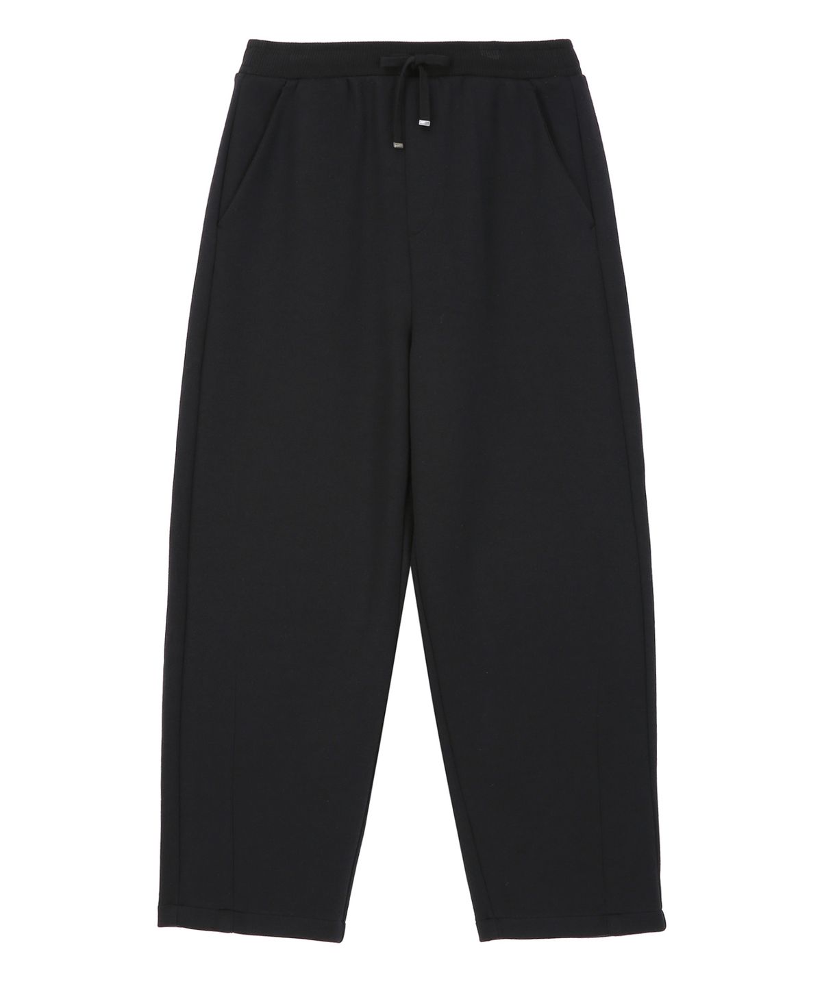 질스튜어트뉴욕 맨(JILLSTUART NEWYORK MEN) [NEW YORK SWEAT] UrbanShell 와이드핏 팬츠 - 블랙(JNPA6A802BK)