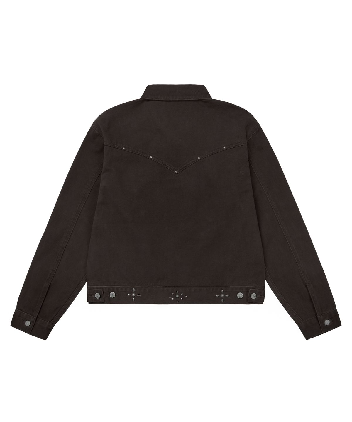 아캄(AAKAM) Frontier Studded Jacket (Brown)