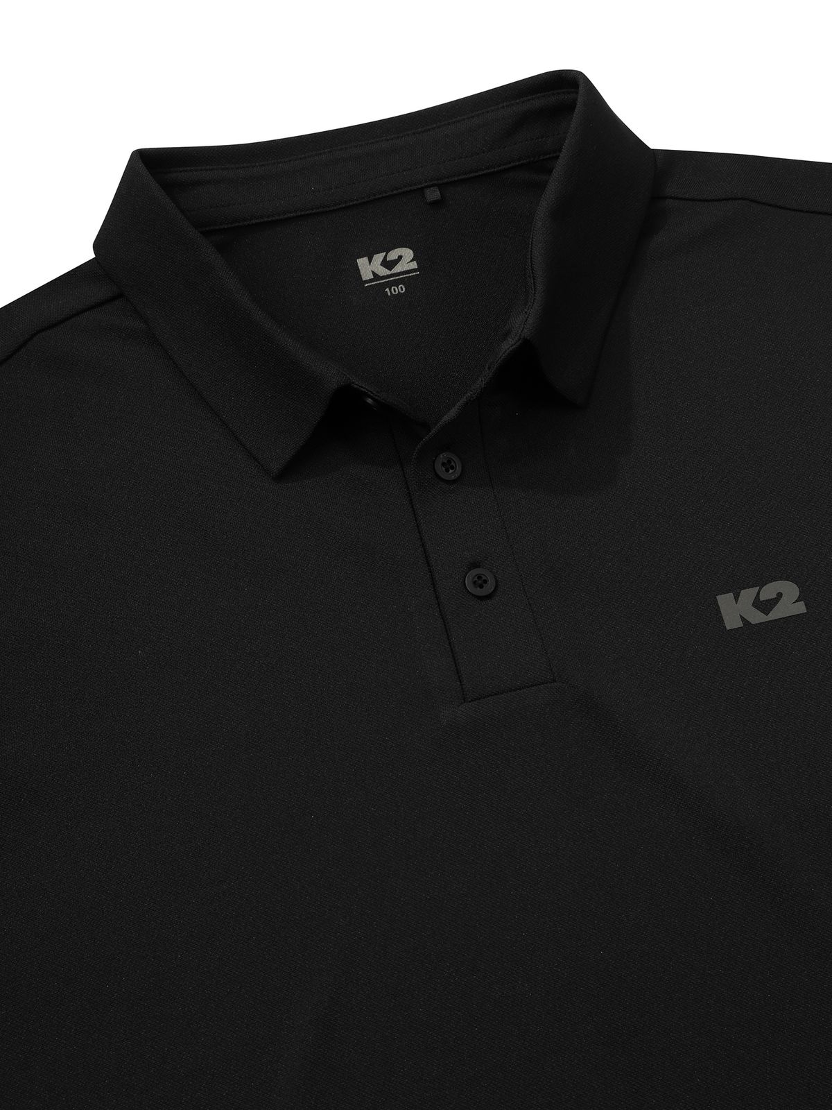 케이투(K2) E_폴로 티셔츠_Black