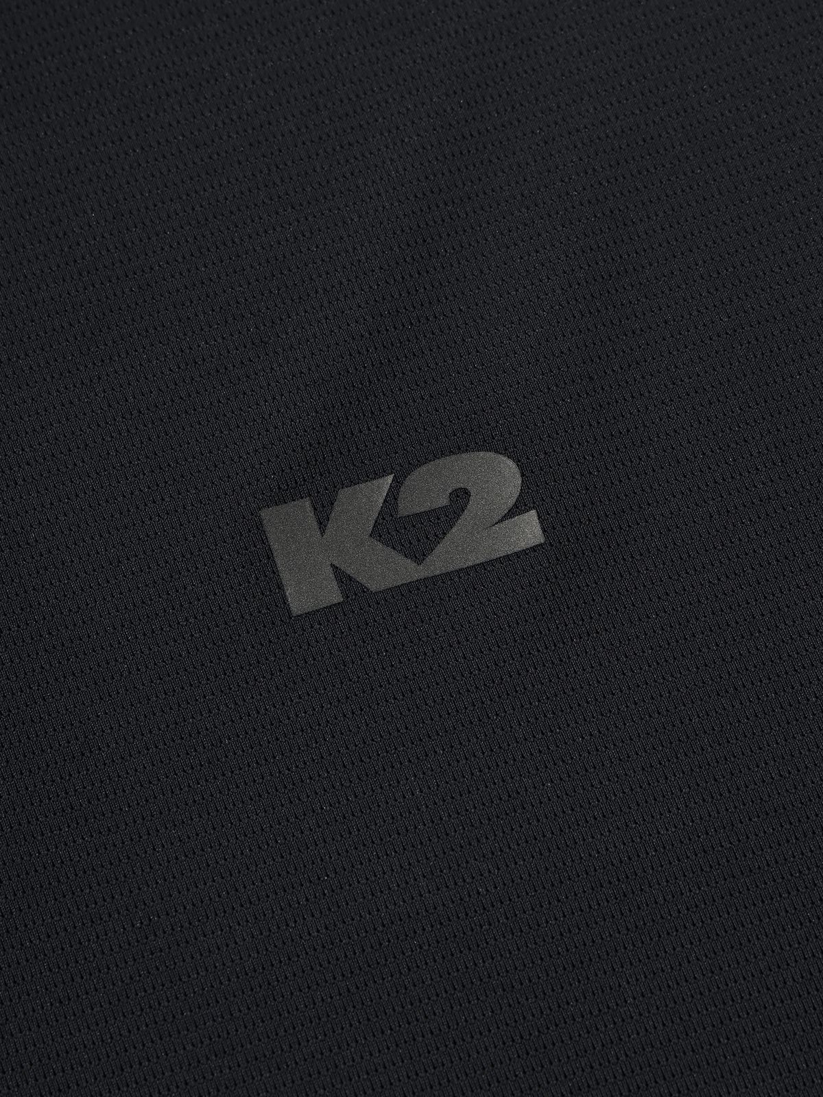 케이투(K2) E_메쉬 반팔 집업 티셔츠_Dark Navy