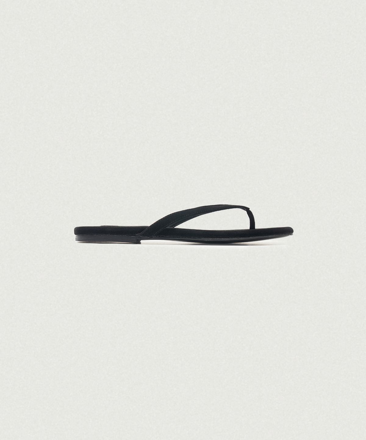 더바넷(THEBARNNET) Belua Velvet Flip-Flops_Black