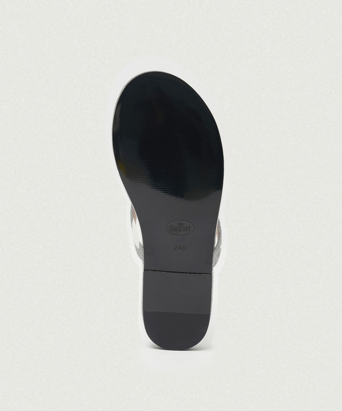 더바넷(THEBARNNET) Belua Velvet Flip-Flops_Grey