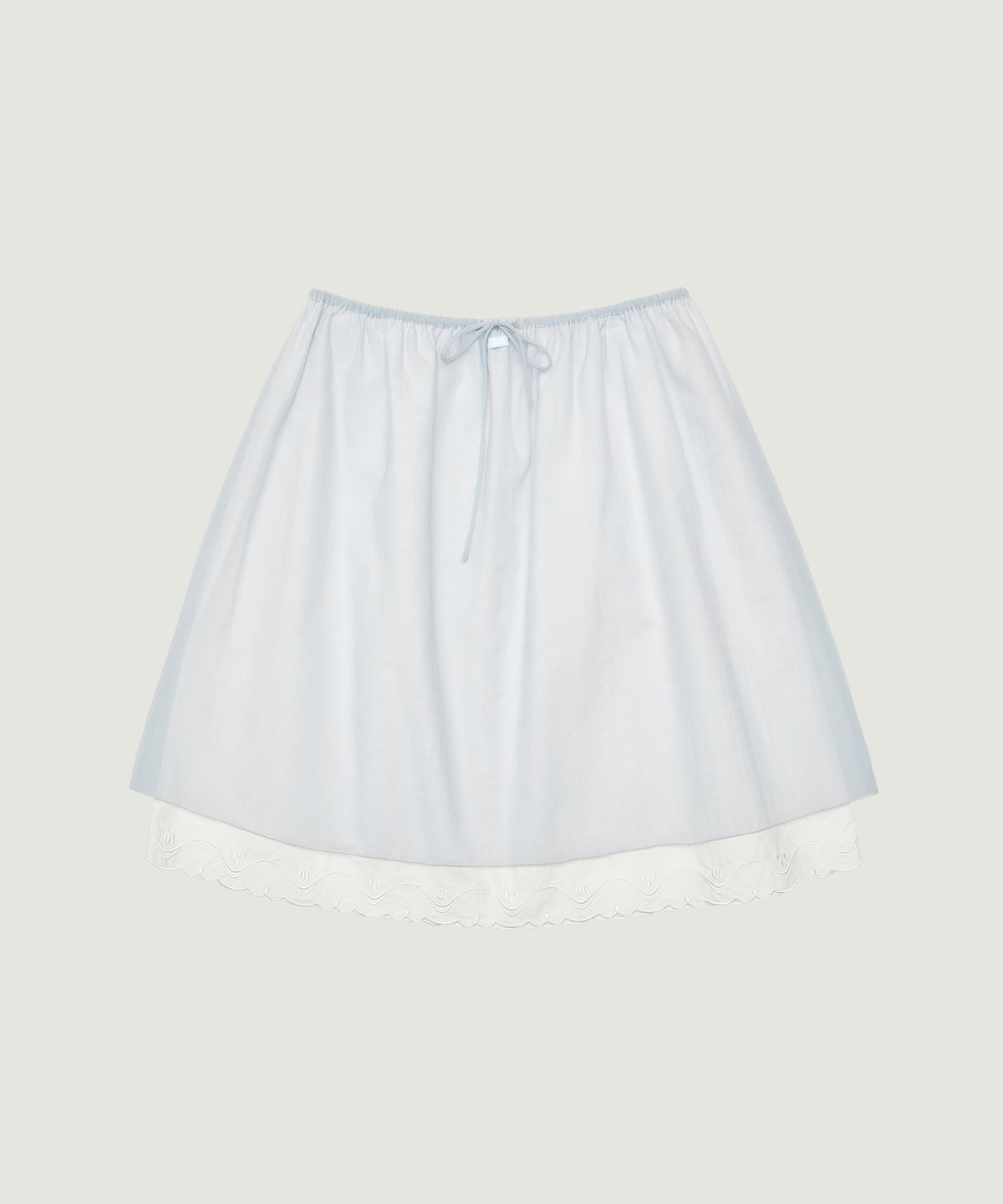 그로브(GROVE) MARO MIDI SKIRT (LIGHT BLUE)