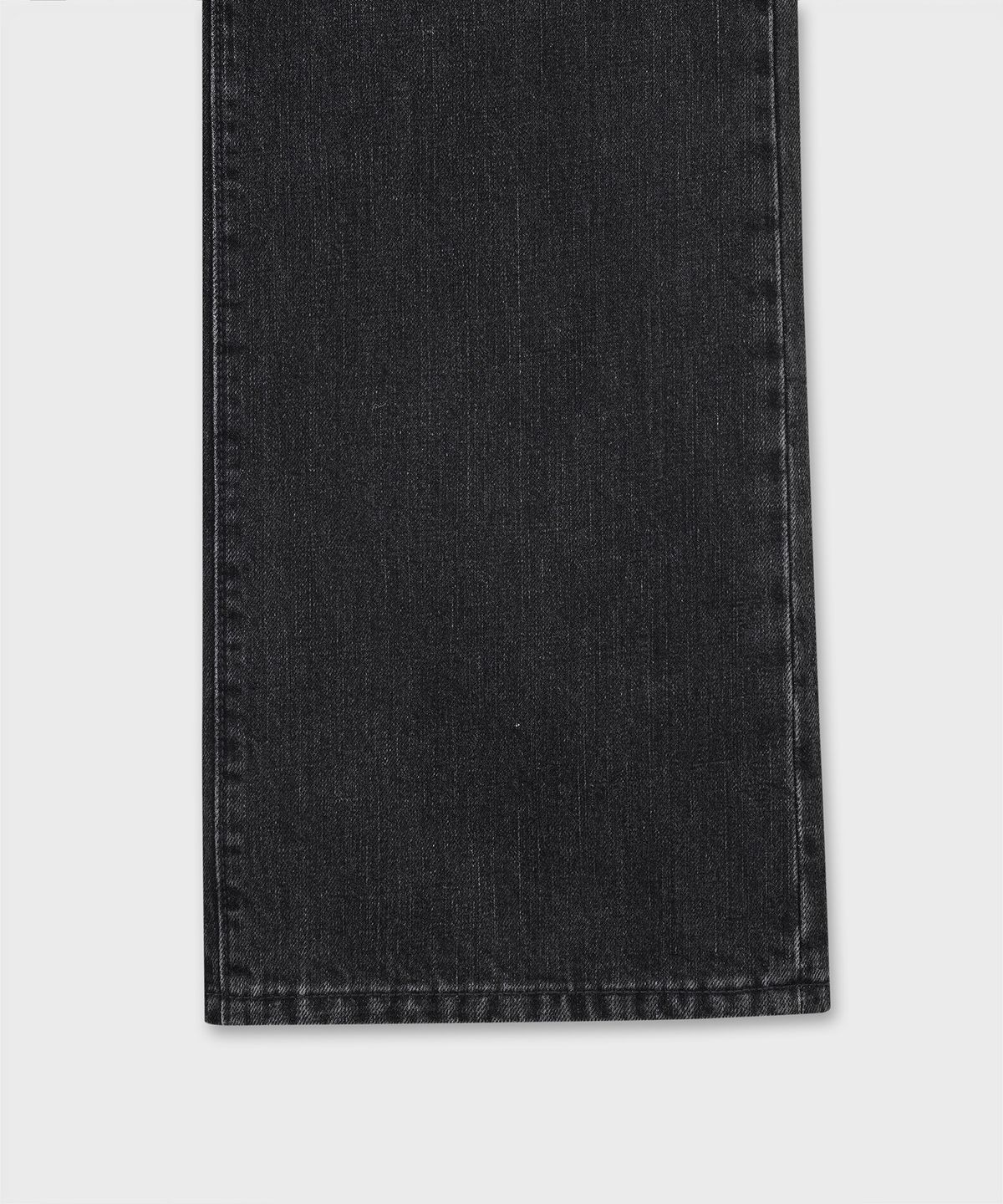 플랙(PLAC) [KUROKI] FLARED DENIM_BLACK WASHED