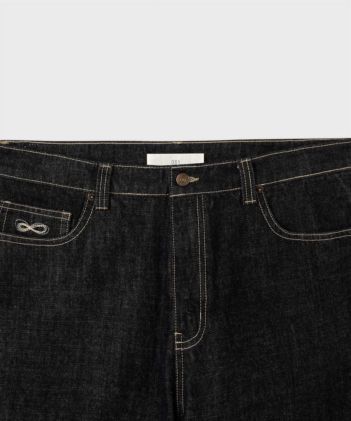 플랙(PLAC) [KUROKI] WIDE DENIM_DARK INDIGO