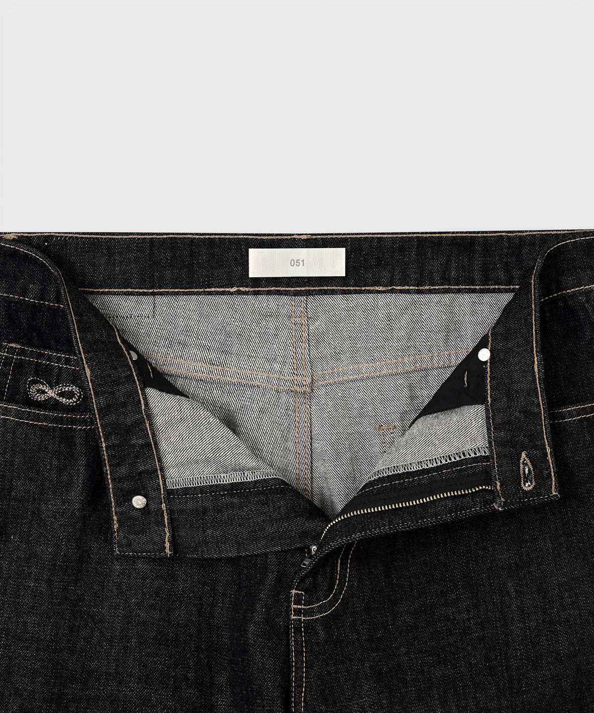 플랙(PLAC) [KUROKI] WIDE DENIM_DARK INDIGO