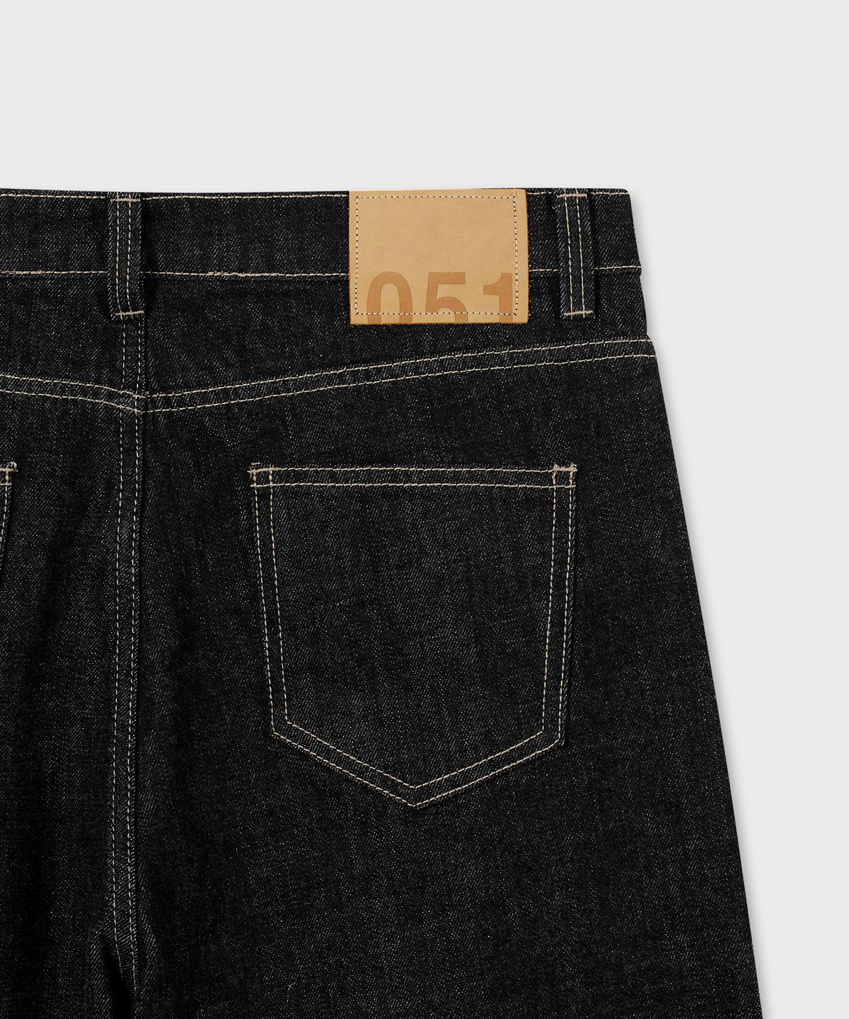 플랙(PLAC) [KUROKI] WIDE DENIM_DARK INDIGO