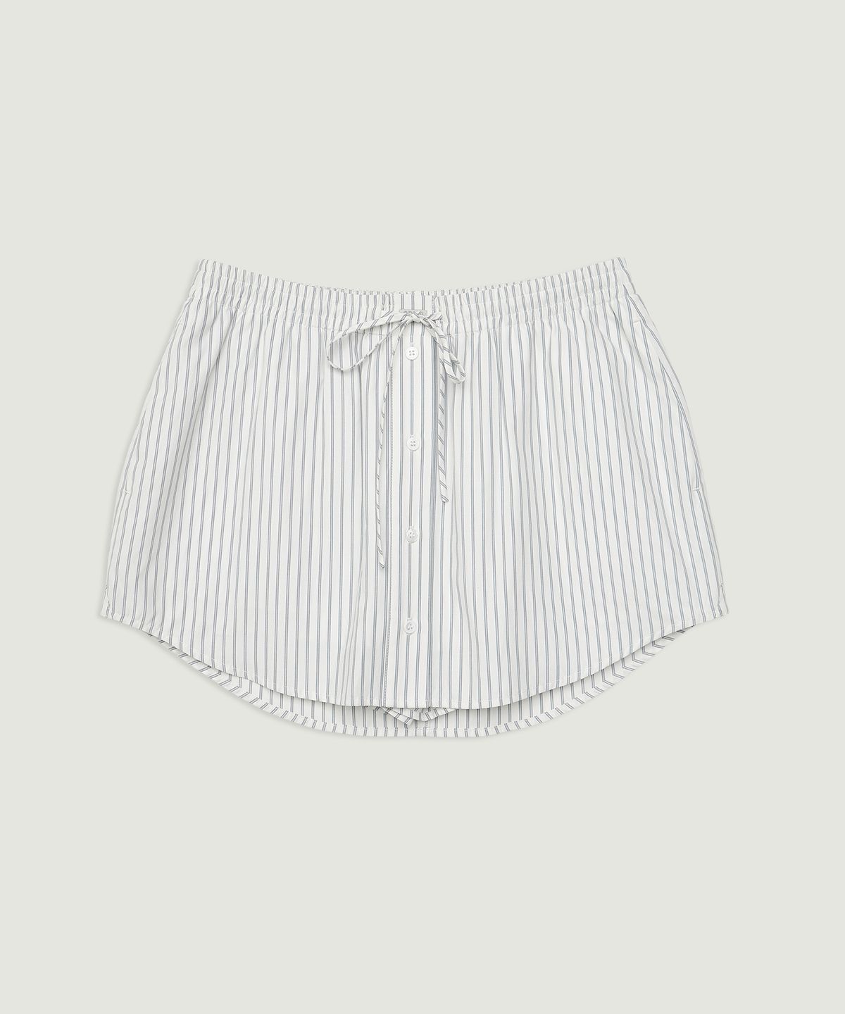 그로브(GROVE) TESS STRIPE SKIRT (WHITE)