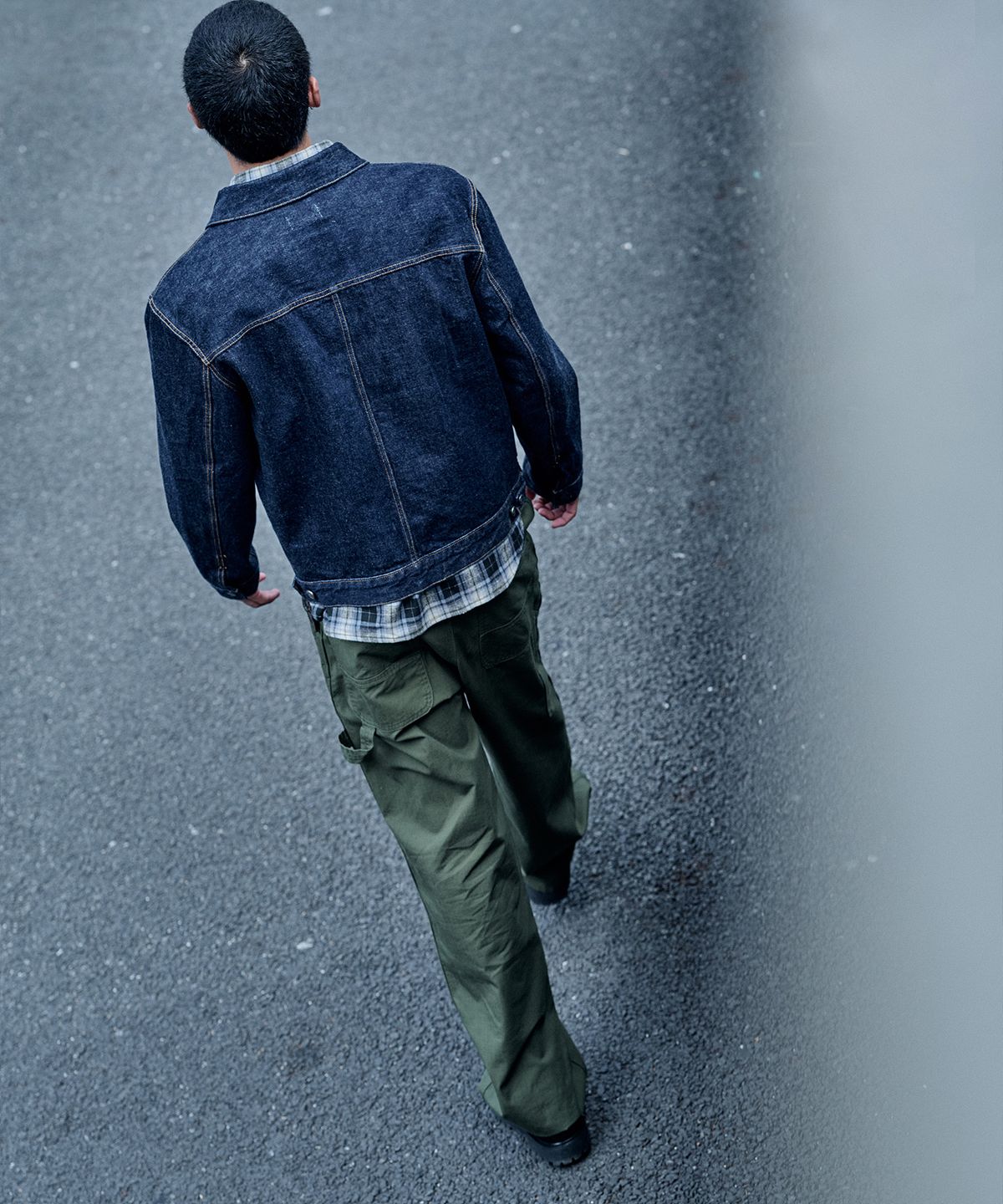 플랙(PLAC) [SHIOTA MADE] CARPENTER WORK PANTS_OLIVE