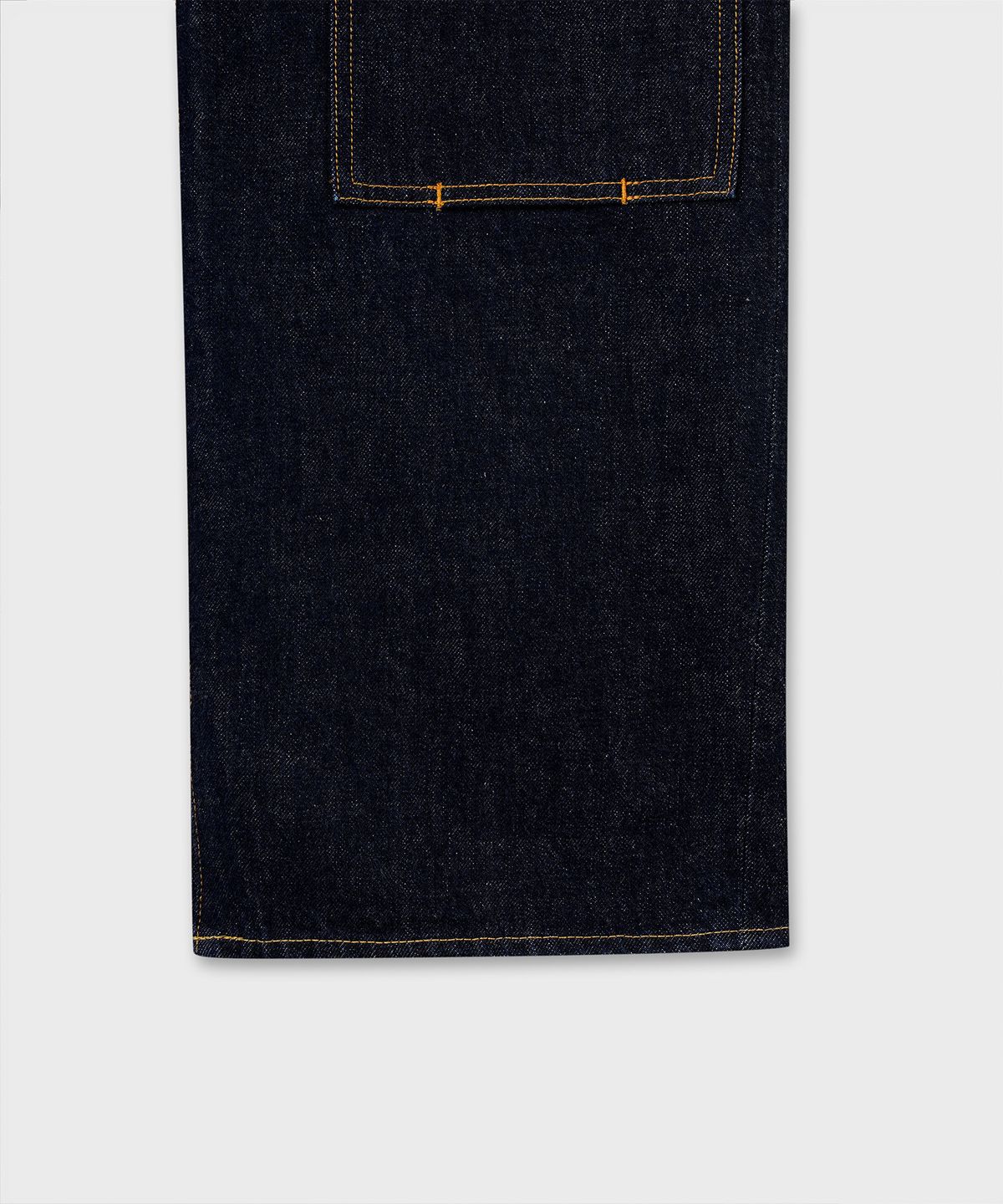 플랙(PLAC) [SHIOTA MADE] DOUBLE KNEE STRAIGHT DENIM_INDIGO