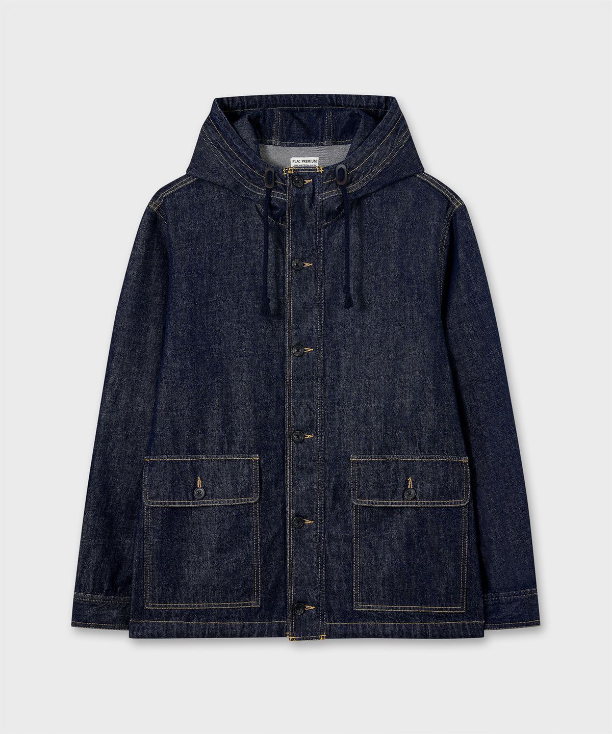 플랙(PLAC) [SHIOTA MADE] WORK DENIM HOOD JACKET_INDIGO