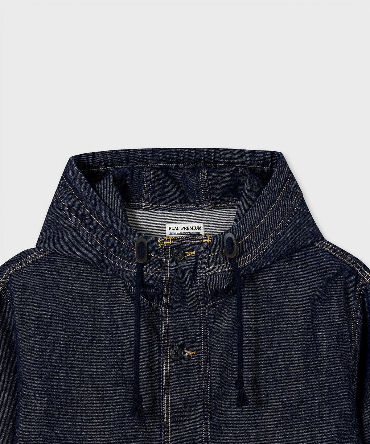 플랙(PLAC) [SHIOTA MADE] WORK DENIM HOOD JACKET_INDIGO