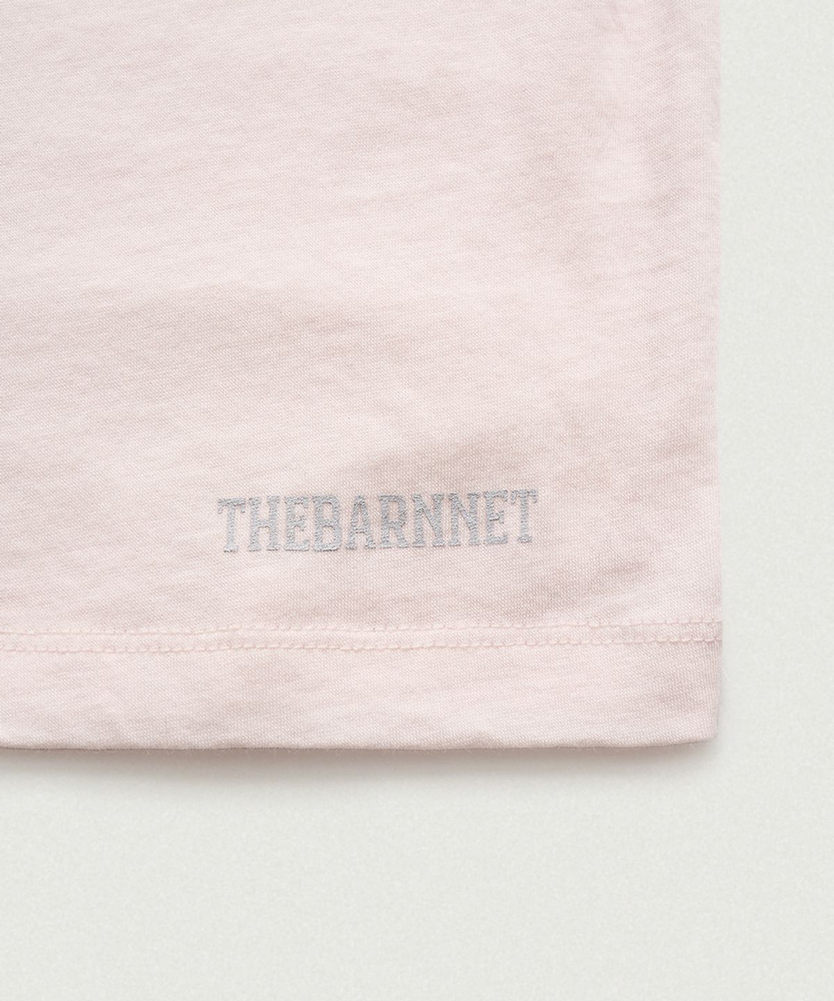 더바넷(THEBARNNET) Raw Raglan T-Shirt_Light Pink